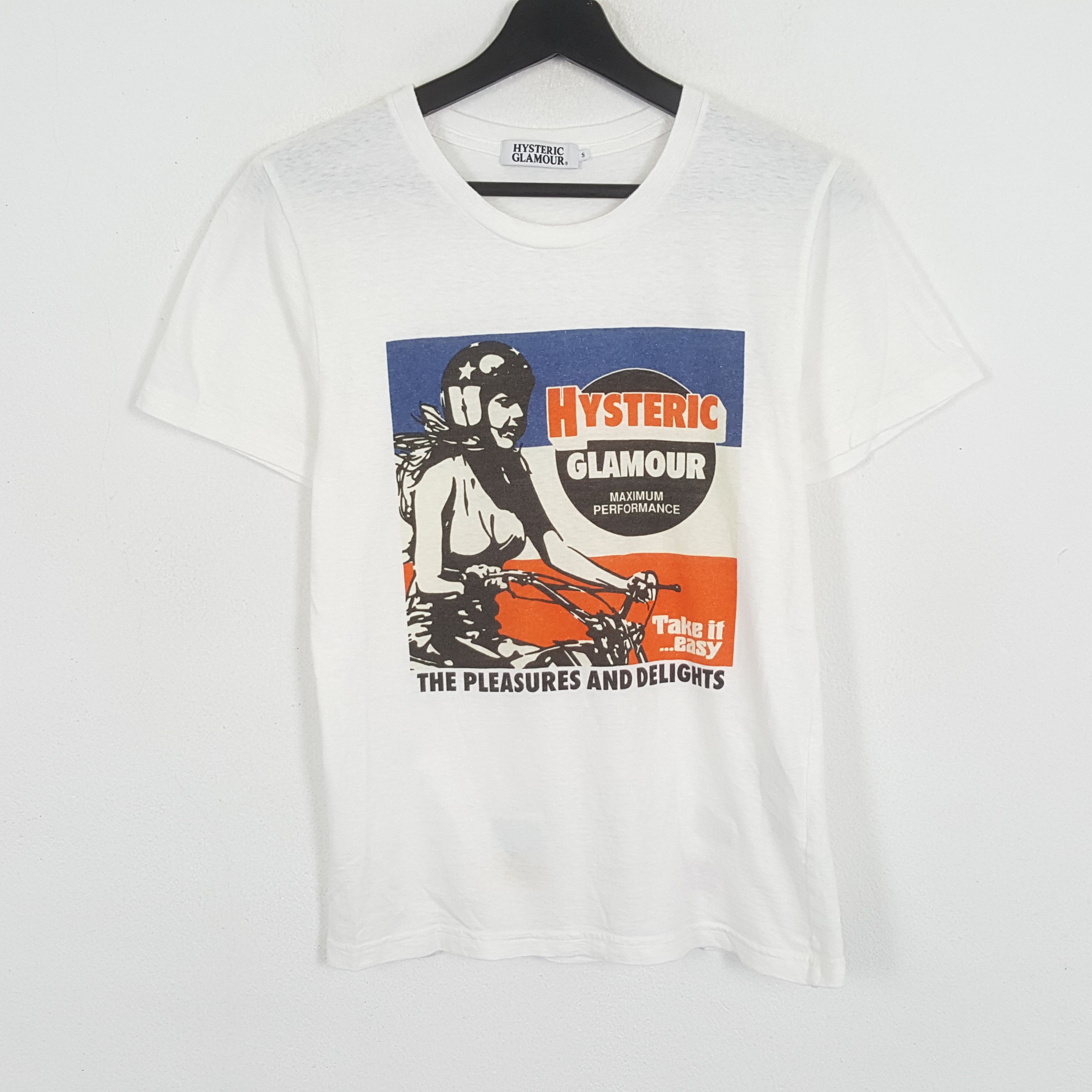 Hysteric Glamour × Japanese Brand × Vintage HYSTERIC GLAMOUR Japanese Brand Streetwear Tshirt Size XS / US 0-2 / IT 36-38 - 1 Thumbnail