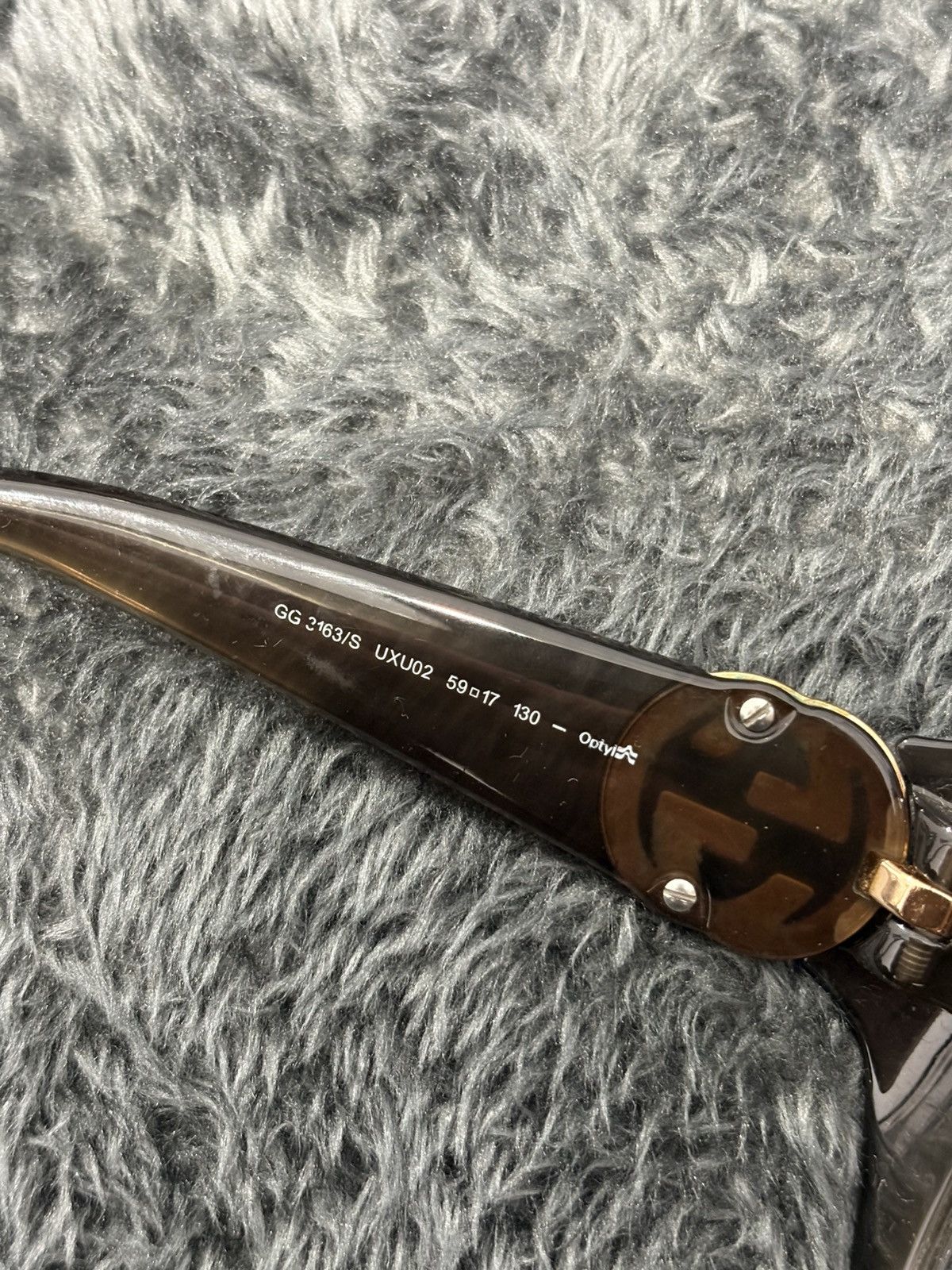 Gucci Vintage Gucci GG Interlocking Logo Sunglasses Size ONE SIZE - 8 Thumbnail