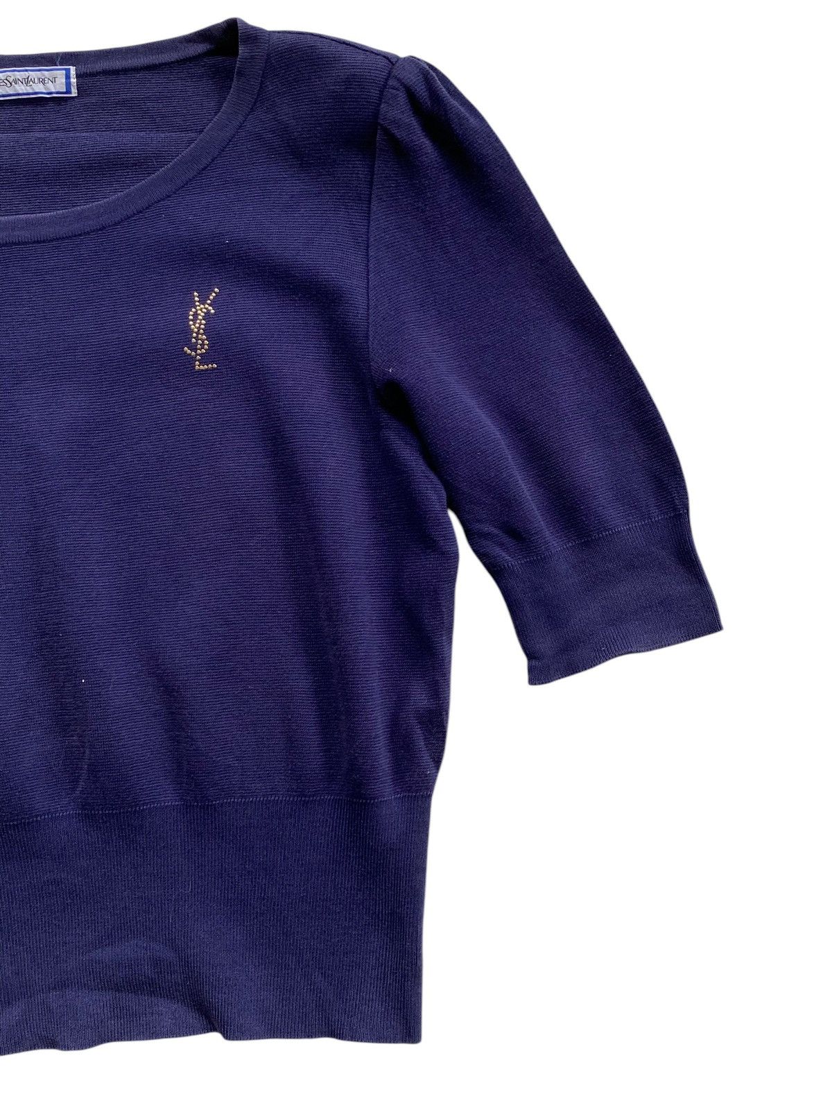 Vintage × Yves Saint Laurent Vtg Yves Saint Laurent Sweater Size S / US 4 / IT 40 - 3 Thumbnail