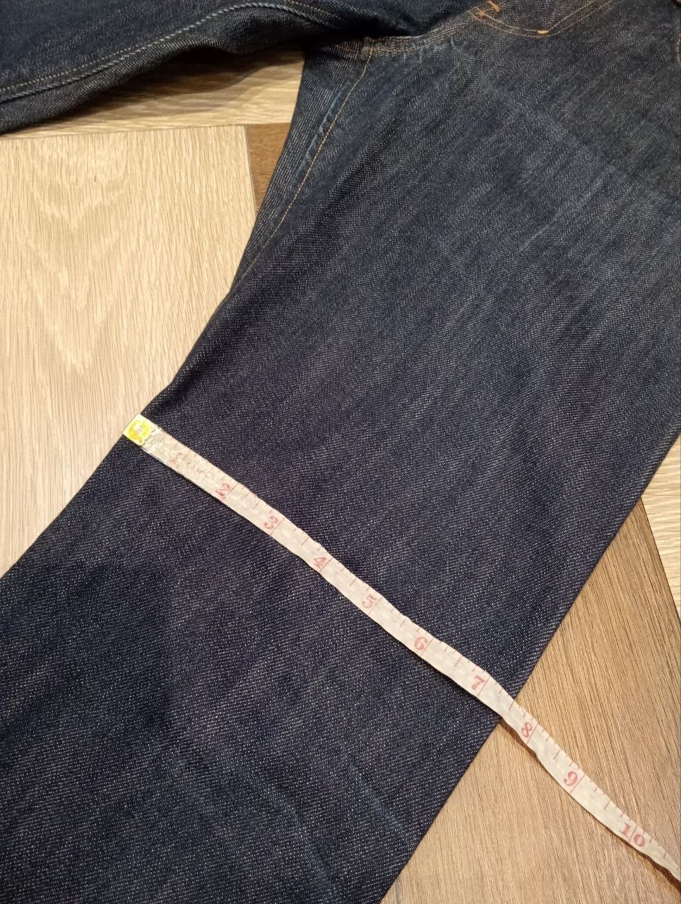 YAECA YAECA JAPAN 7-13W EXCLUSIVE FABRIC INDIGO DENIM PANTS Size US 29 - 18 Thumbnail