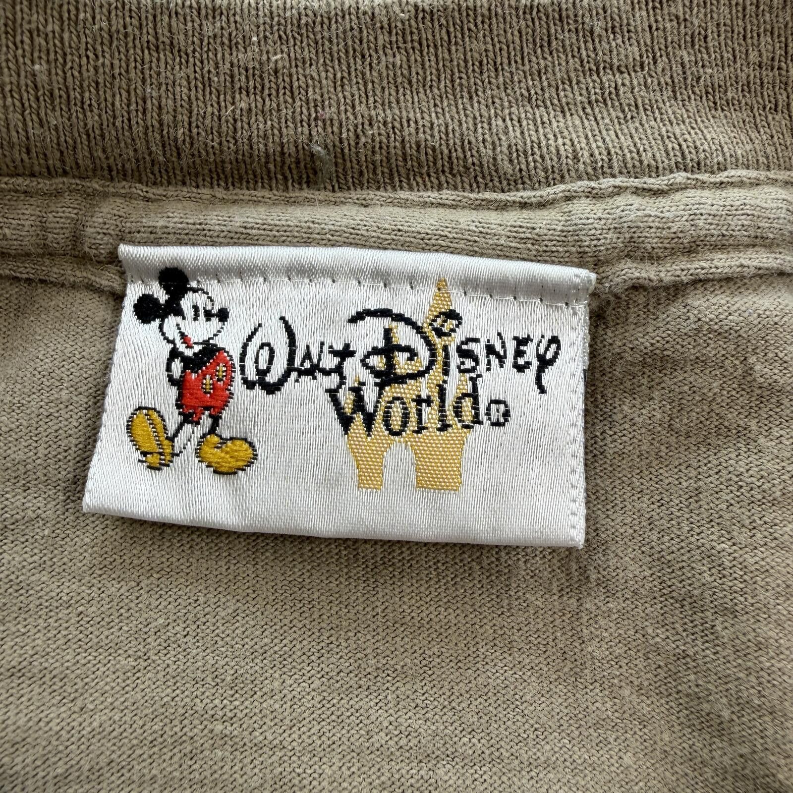 Disney Vintage Walt Disney World Grumpy T Shirt XXL Brown Y2K Tee Size US XXL / EU 58 / 5 - 4 Thumbnail