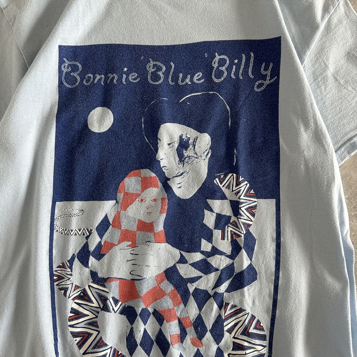 Vintage Vintage 00s Bonnie Blue Billy rare art tee y2k Kid Moon band Size US M / EU 48-50 / 2 - 2 Thumbnail
