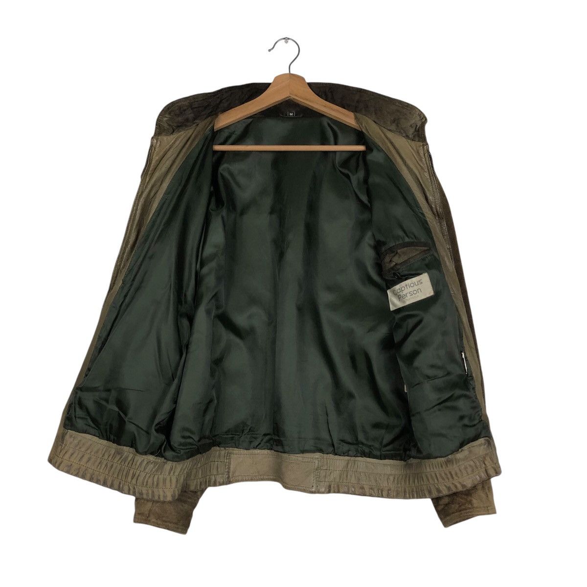 Japanese Brand 📌Vintage Biker Leather Jacket Captious Person Issey Miyake Size US M / EU 48-50 / 2 - 14 Thumbnail