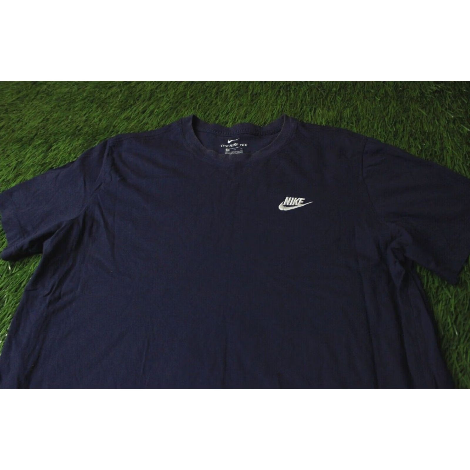 Nike Nike Classic 2019 T-Shirt Men XL Navy Blue Casual Tee Jersey Short Sleeve 100% Cotton/Vintage No Size US XL / EU 56 / 4 - 2 Thumbnail