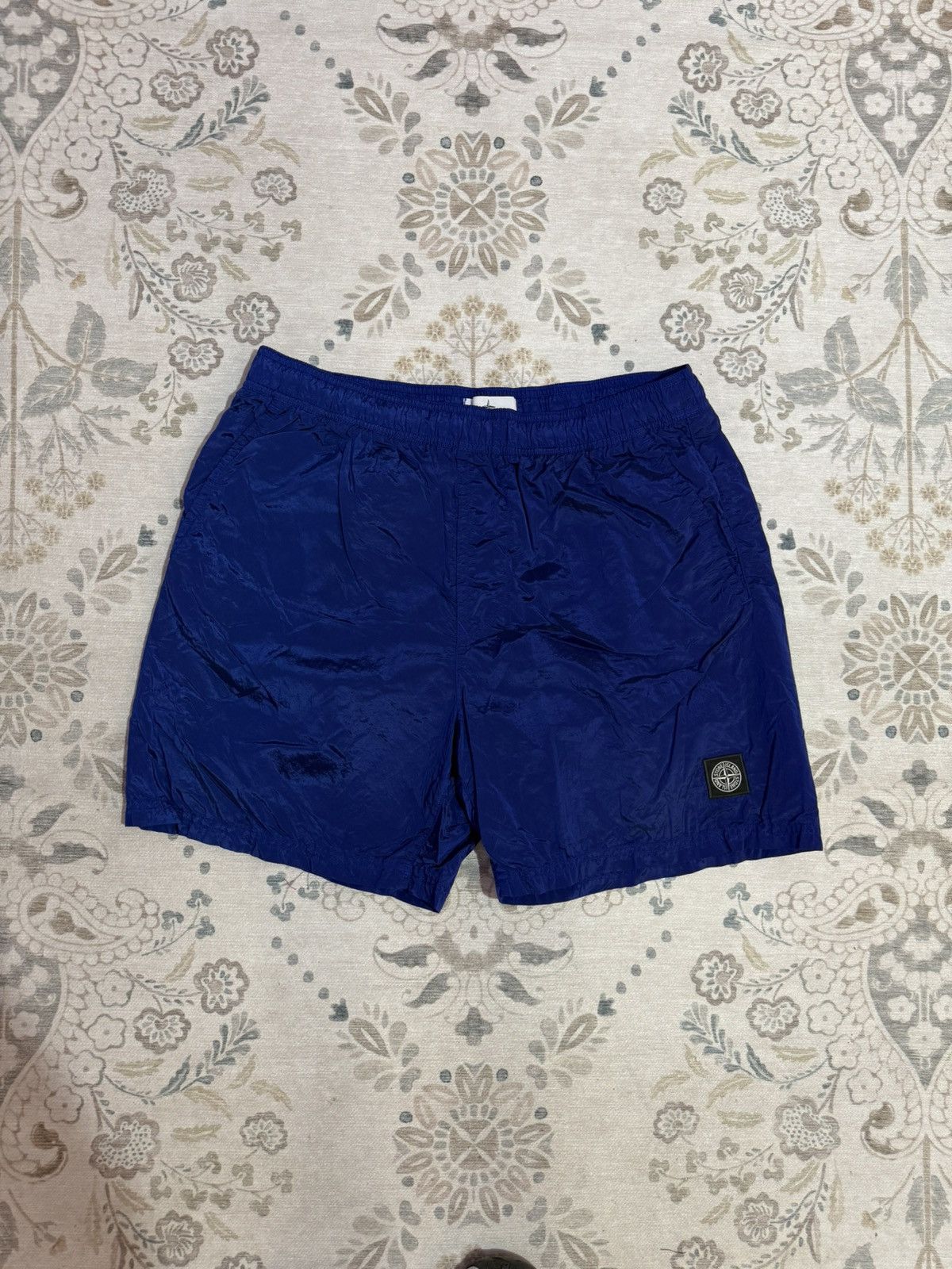 Stone Island Nylon Metal Swim Shorts Blue