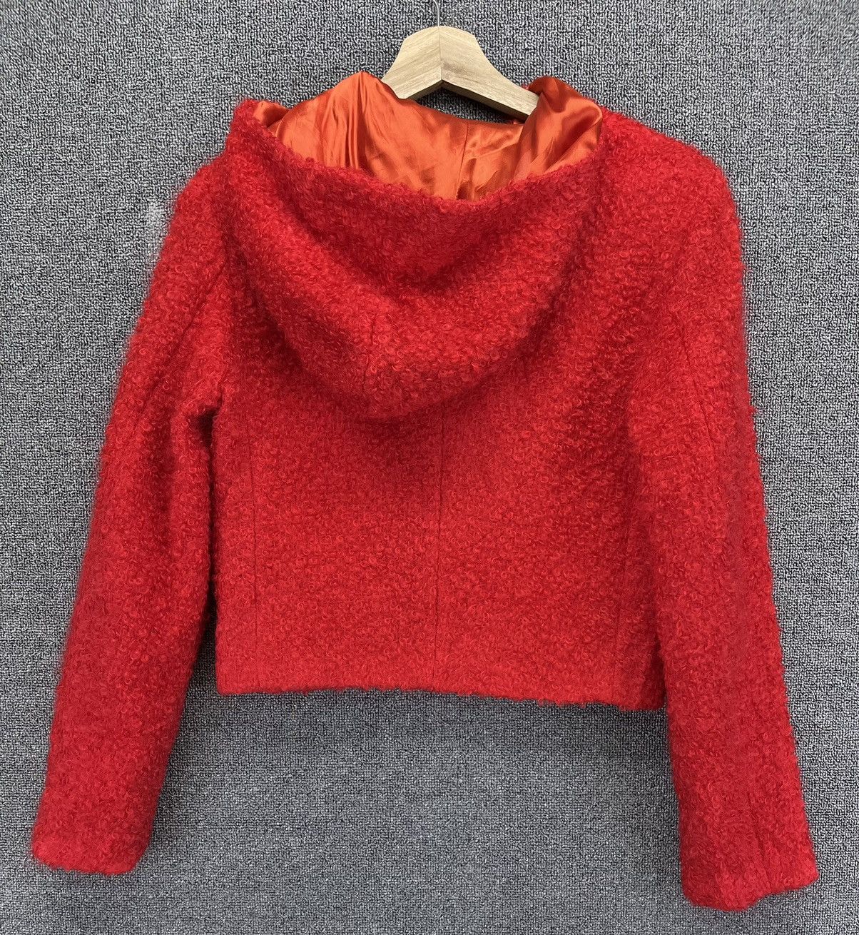 agnes b. Vintage Agnes B. Deep Pile Fleece Hoodie Jacket Size XXS / US 00 / IT 34 - 9 Thumbnail