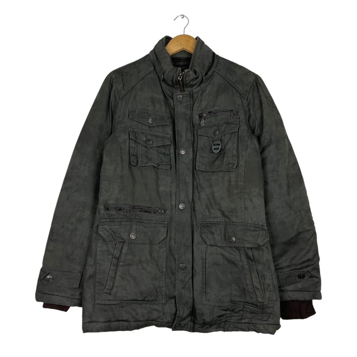 Hysteric Glamour × In The Attic × Japanese Brand 💥IN THE ATTIC SURVIVAL BONDAGE CARGO JACKET Size US M / EU 48-50 / 2 - 1 Thumbnail