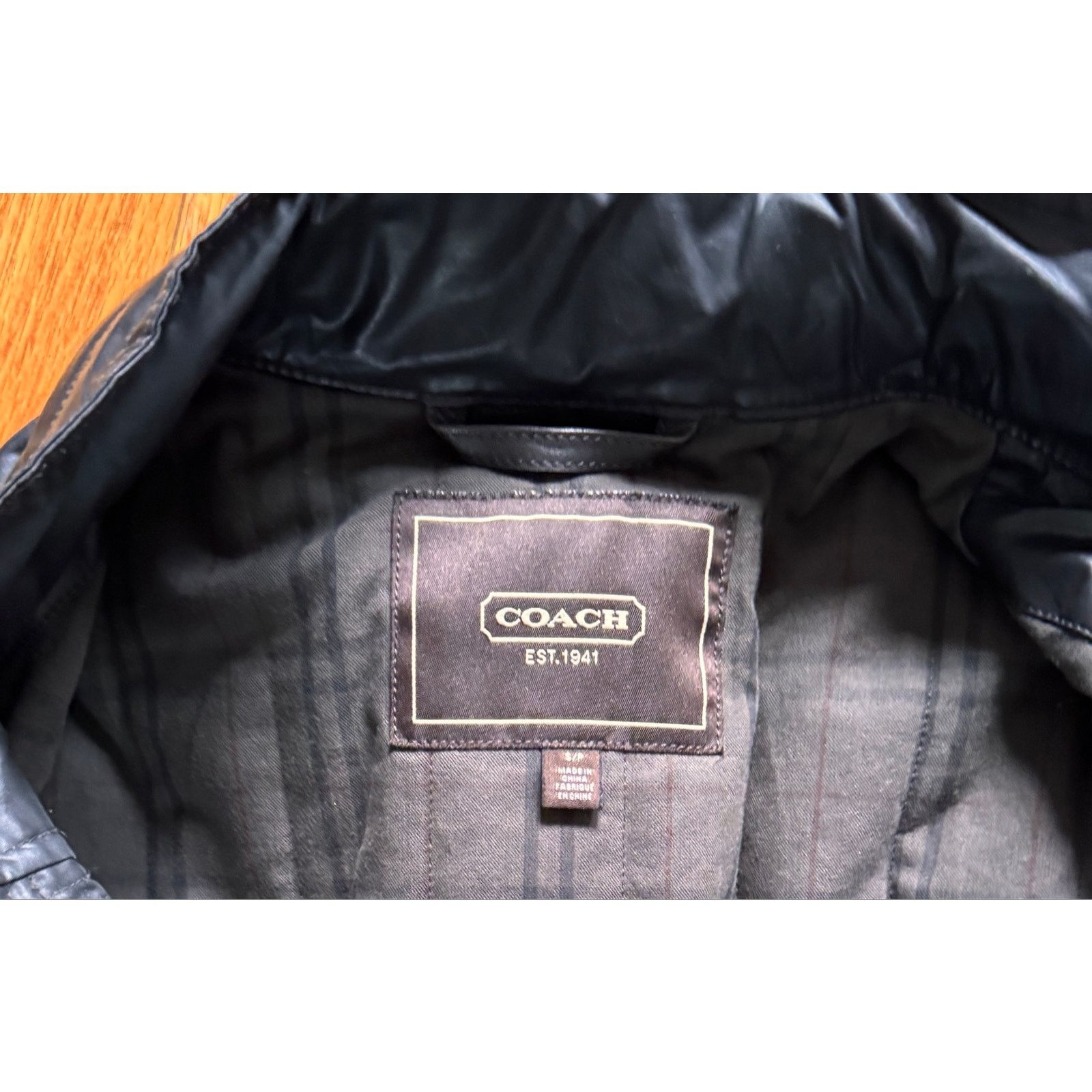 Coach Coach Waxed Cotton Field Jacket | Small Size US S / EU 44-46 / 1 - 2 Thumbnail
