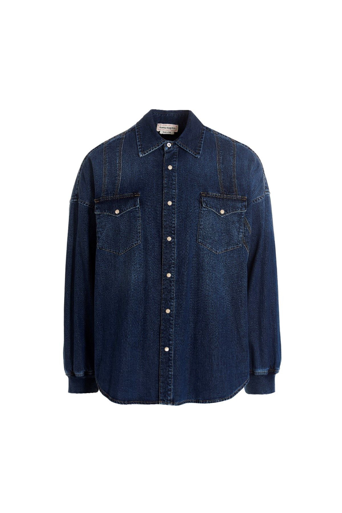 Alexander McQueen Denim shirt | Grailed