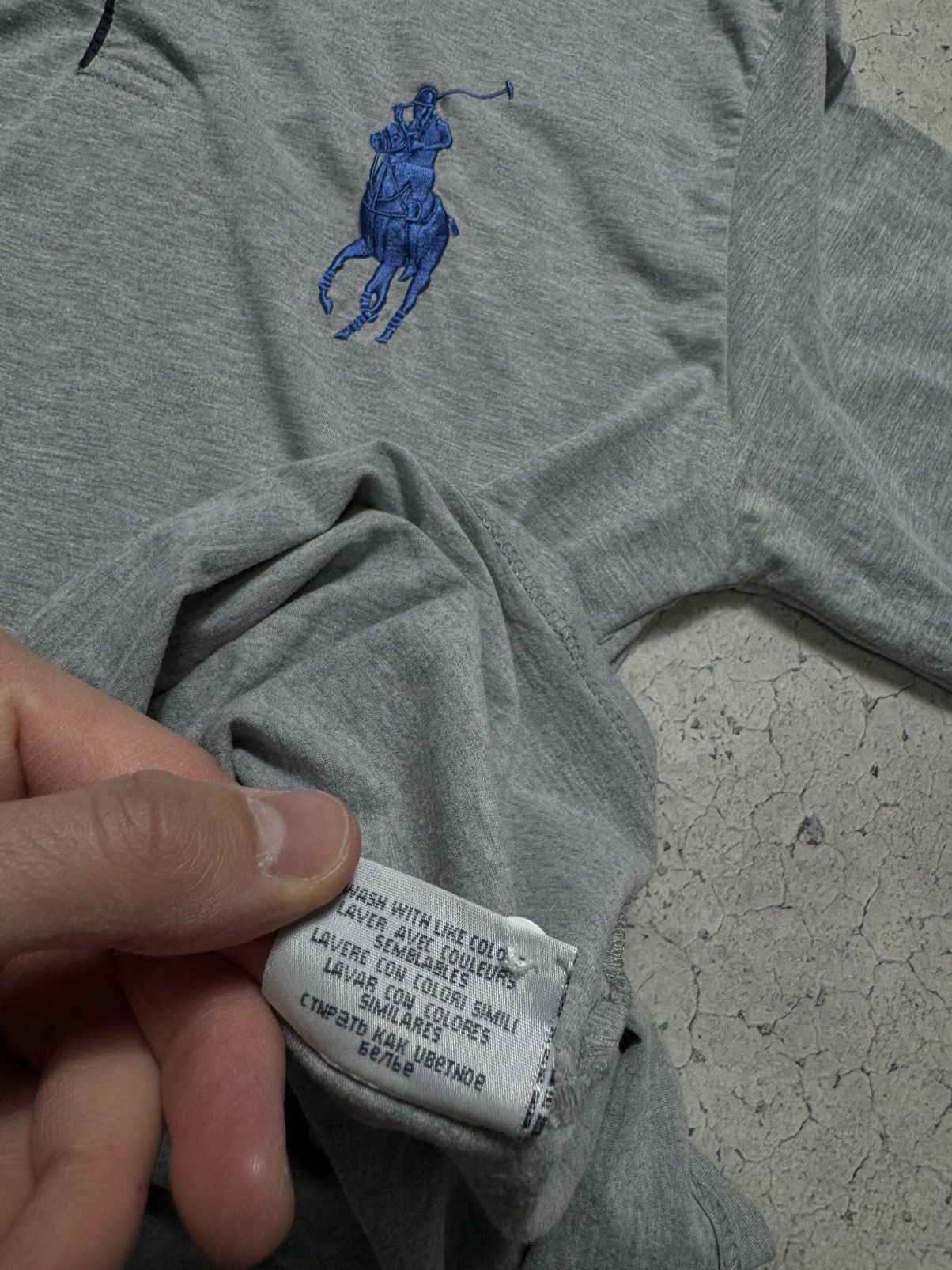Polo Ralph Lauren Polo Ralph Lauren Big Pony Long Sleeve #3 PRL Vintage Size US XL / EU 56 / 4 - 9 Thumbnail