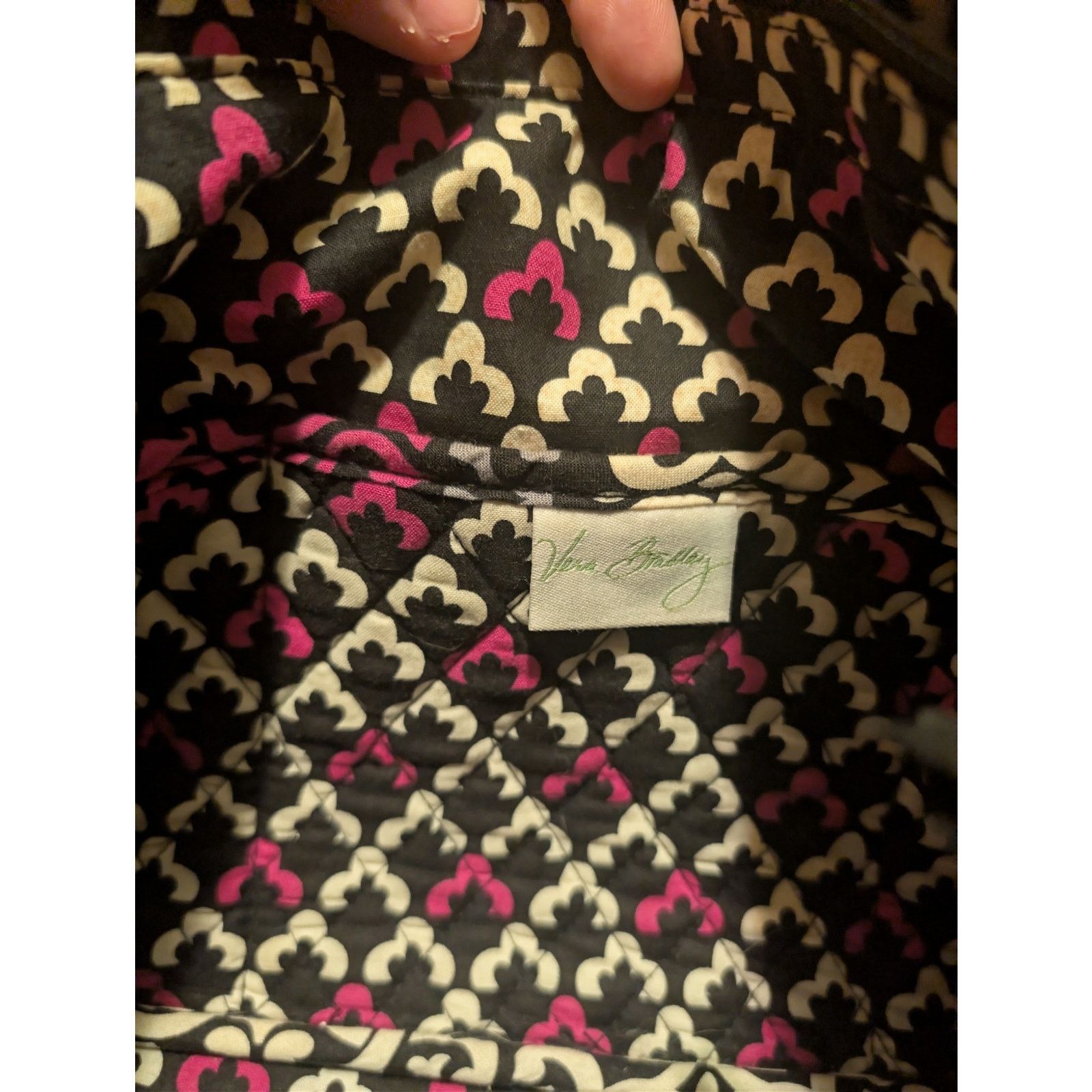 Vera Bradley RETIRED 3-PC Vera Bradley "Canterberry Magenta" Set Size ONE SIZE - 9 Thumbnail