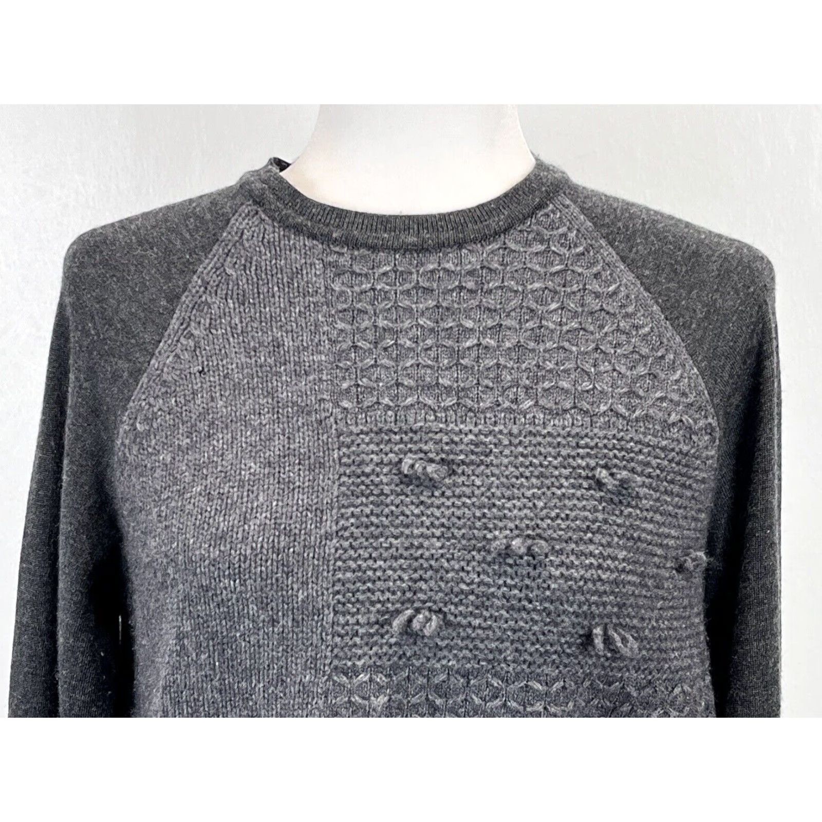 Simone Rocha Simone Rocha Cashmere Blend Crew Neck Sweater Womens Small Gray Size S / US 4 / IT 40 - 5 Thumbnail