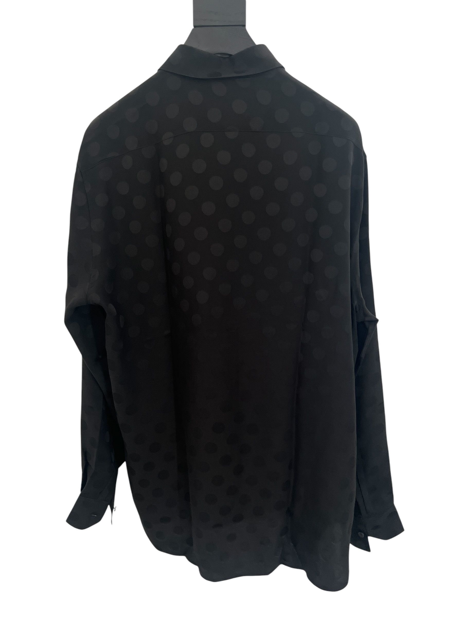 Saint Laurent Paris Saint Laurent Silk Dotted Shirt Size US XS / EU 42 / 0 - 2 Thumbnail