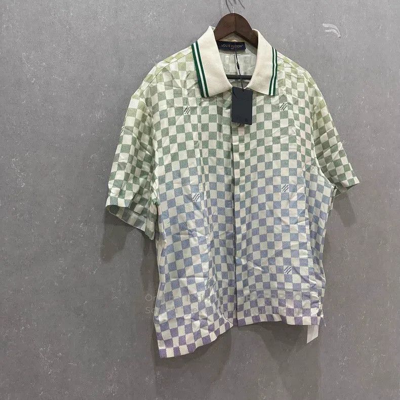 Louis Vuitton Louis Vuitton Checkerboard shirt Size US XL / EU 56 / 4 - 3 Thumbnail