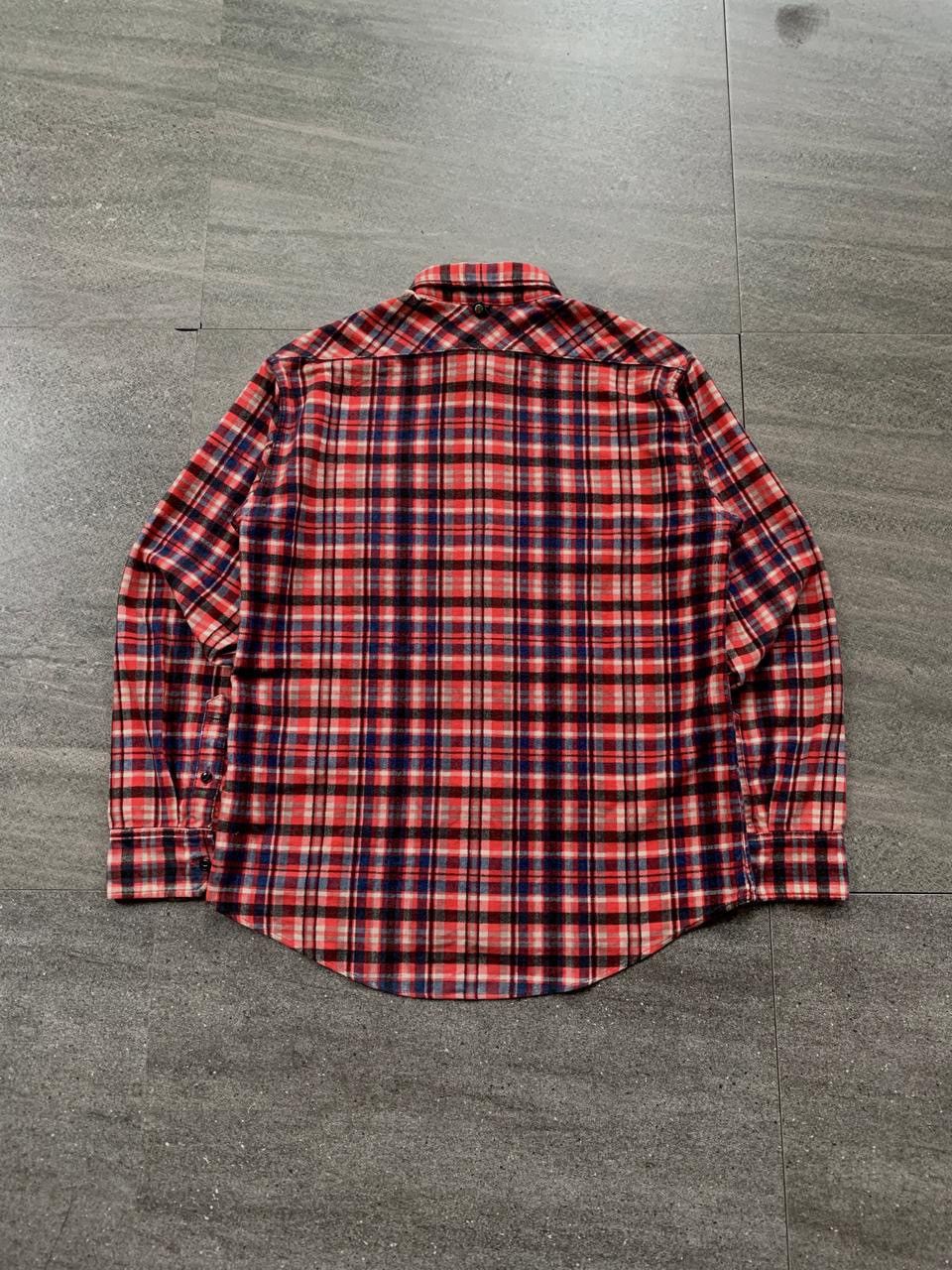 Visvim FREE TAX! 2000s Thick Plaid Flannel Shirt Size US M / EU 48-50 / 2 - 4 Thumbnail