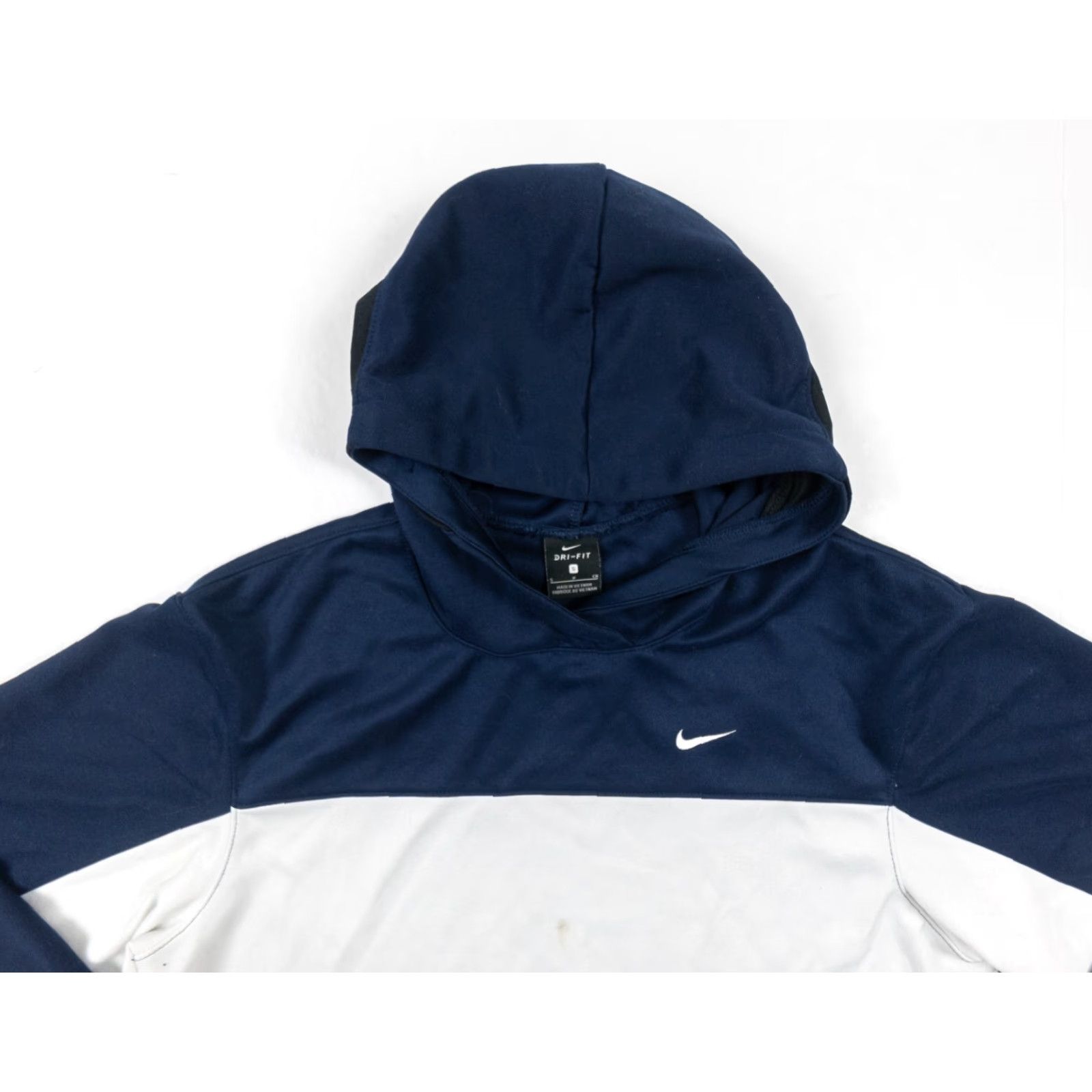 Nike Nike Sweatshirt Hoodie Adult Small Blue Dri-Fit Regular Mens Swoosh Activewear Pullover Hooded Sweatshirt Nike Shirt Size US S / EU 44-46 / 1 - 2 Thumbnail