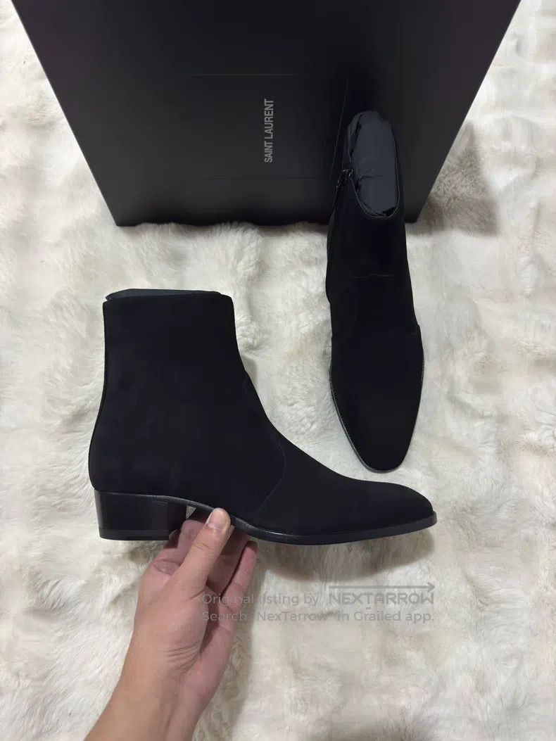 Saint Laurent Paris Saint Laurent Paris Suede Men's Boots Size US 8.5 / EU 41-42 - 2 Thumbnail