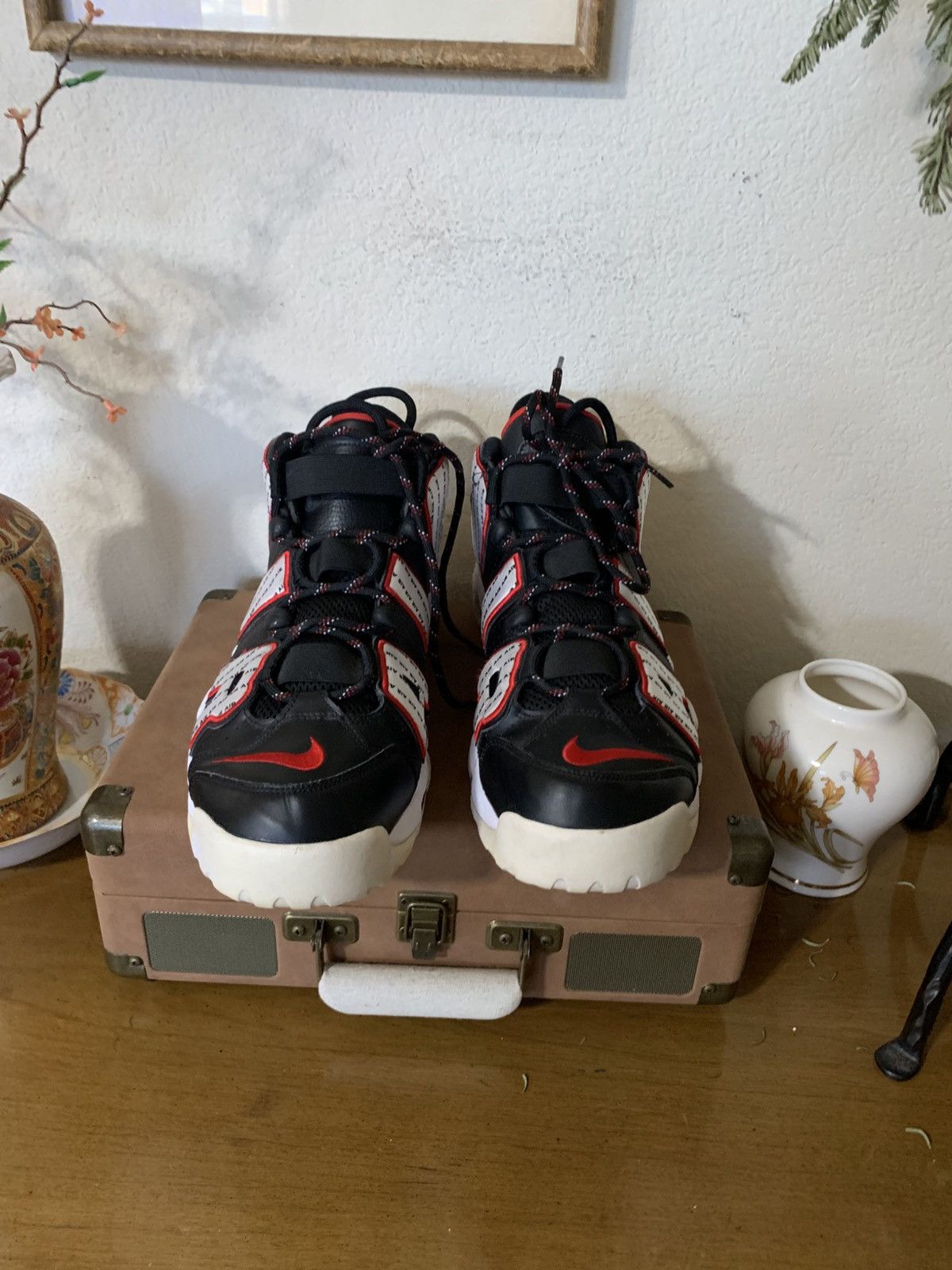 Nike Air More Uptempo Pinstripe Size US 14 / EU 47 - 1 Thumbnail