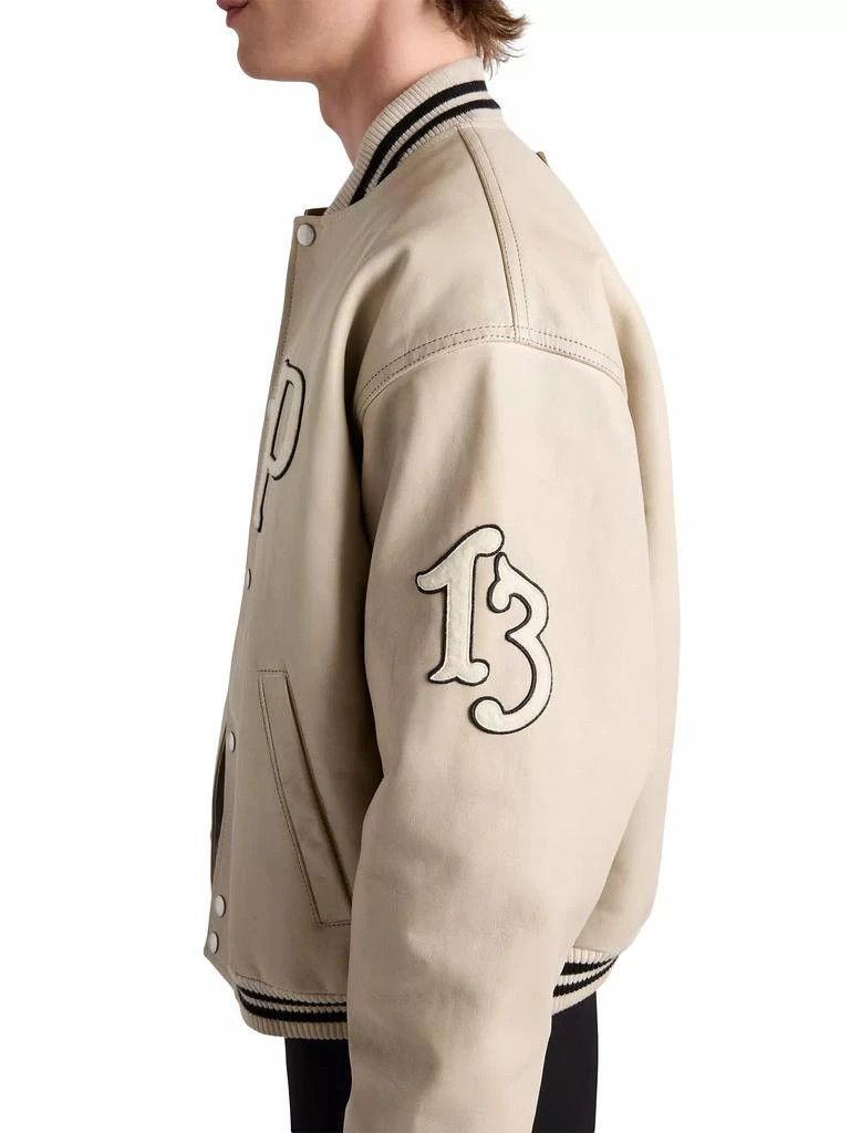 Prada o1la1rc1a0925 Padded Leather Bomber Jacket in Beige Size US XL / EU 56 / 4 - 3 Thumbnail