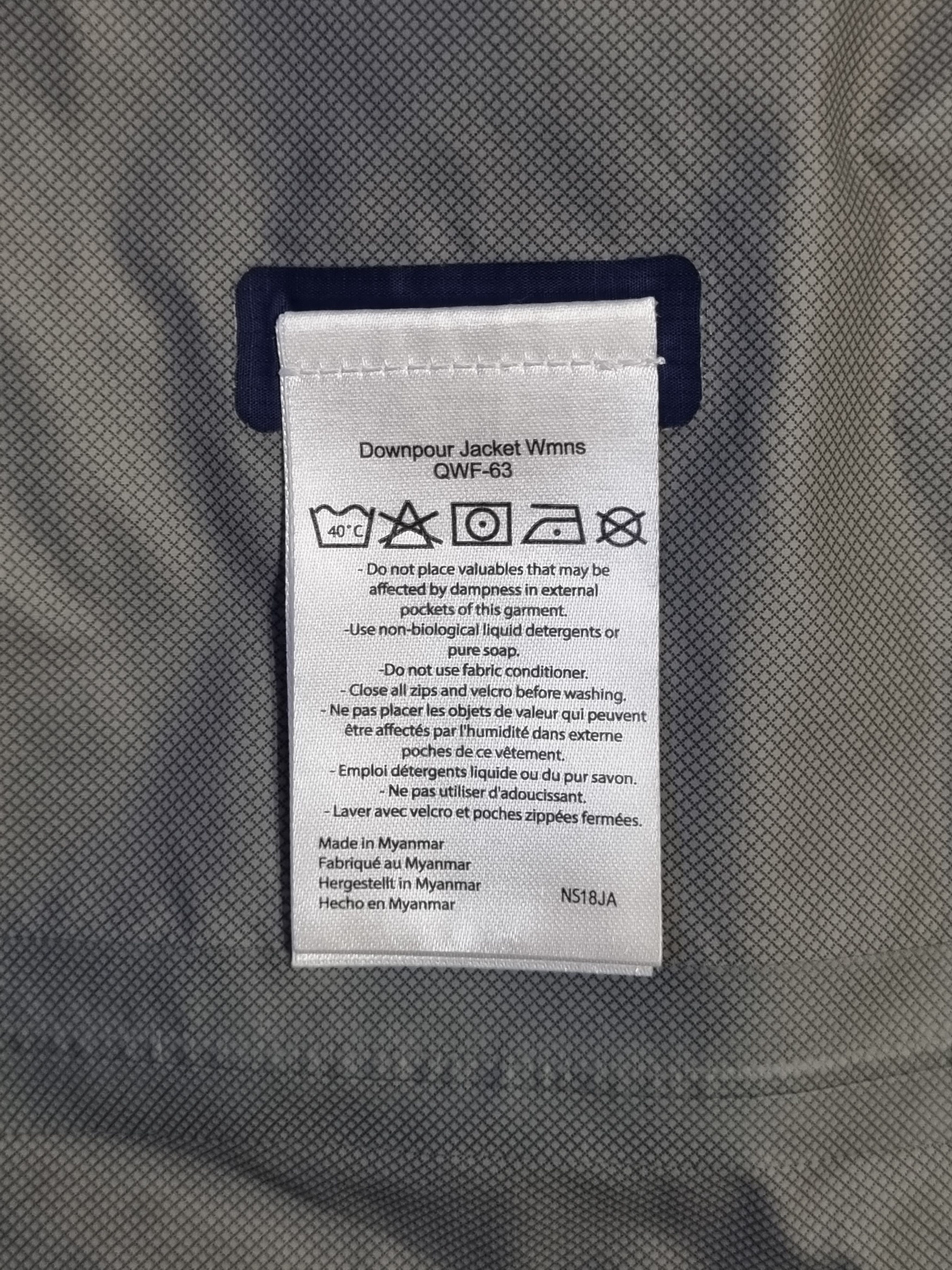Patagonia × Rab Rab Downpour Lightweight Hooded Waterproof Rain Coat Jacket Size XS / US 0-2 / IT 36-38 - 11 Thumbnail