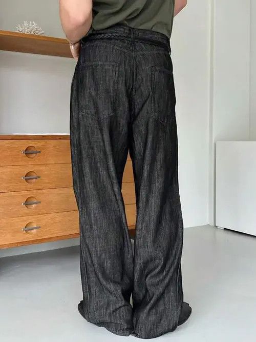 Jean VINTAGE Y2K RETRO 90s denim jeans Size US 30 / EU 46 - 3 Thumbnail