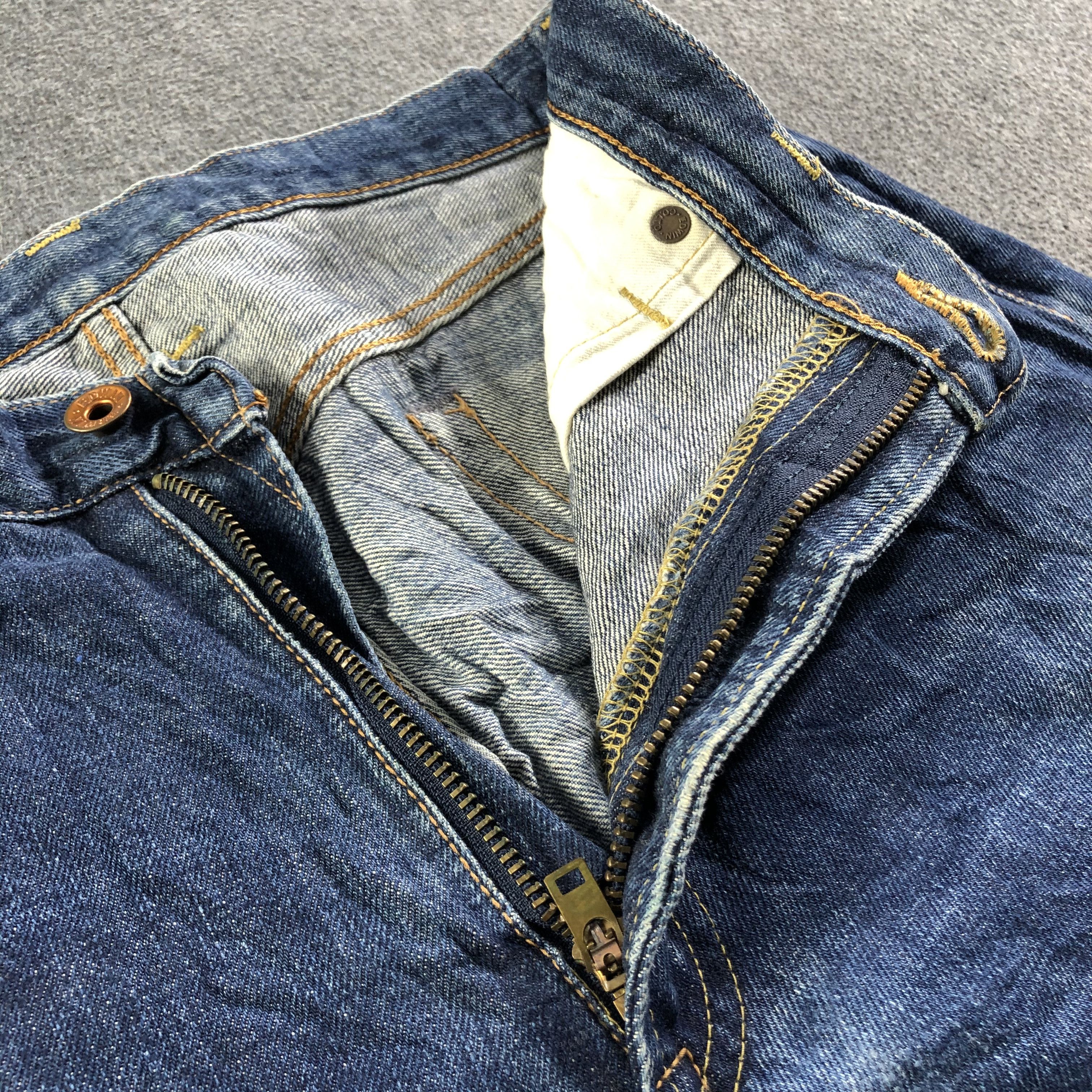 Edwin Vintage Blue Wash Edwin 505 Jeans-J3581 Size US 32 / EU 48 - 10 Thumbnail