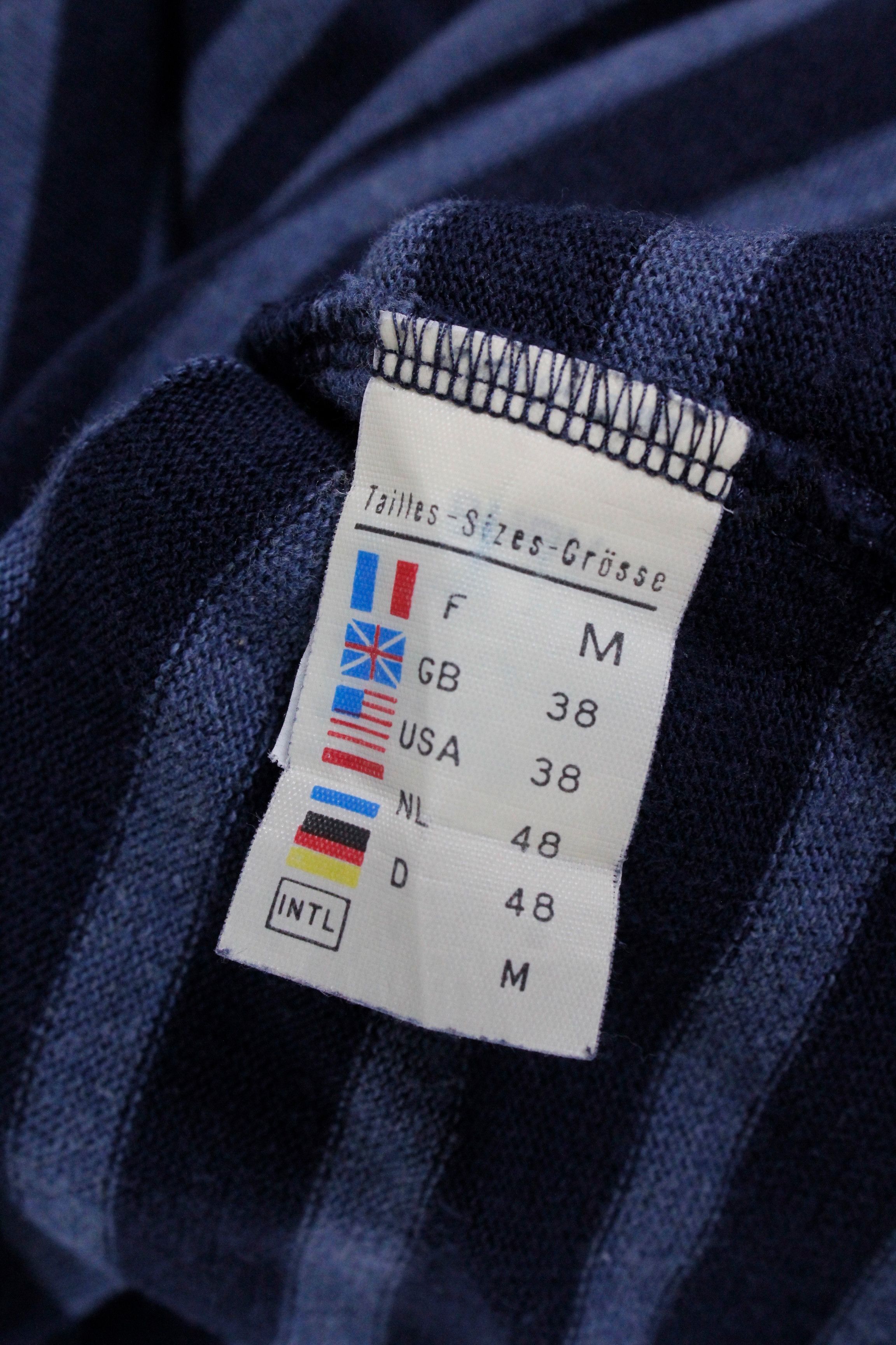 Saint James × Vintage Womens Saint James L'Atelier Striped Breton LS T-shirt 90s Size M / US 6-8 / IT 42-44 - 5 Thumbnail