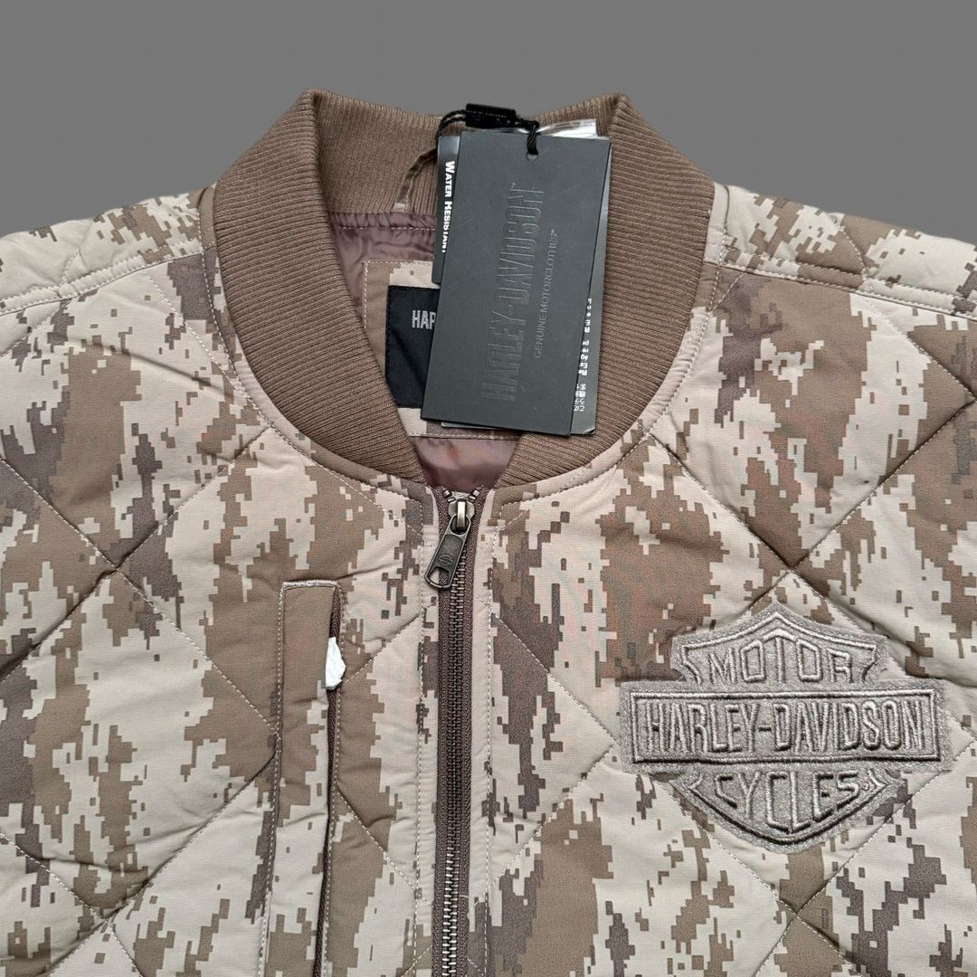 Harley Davidson Harley-Davidson Men's Park Bomber Jacket Camo Size XXL NWT Size US XXL / EU 58 / 5 - 3 Thumbnail