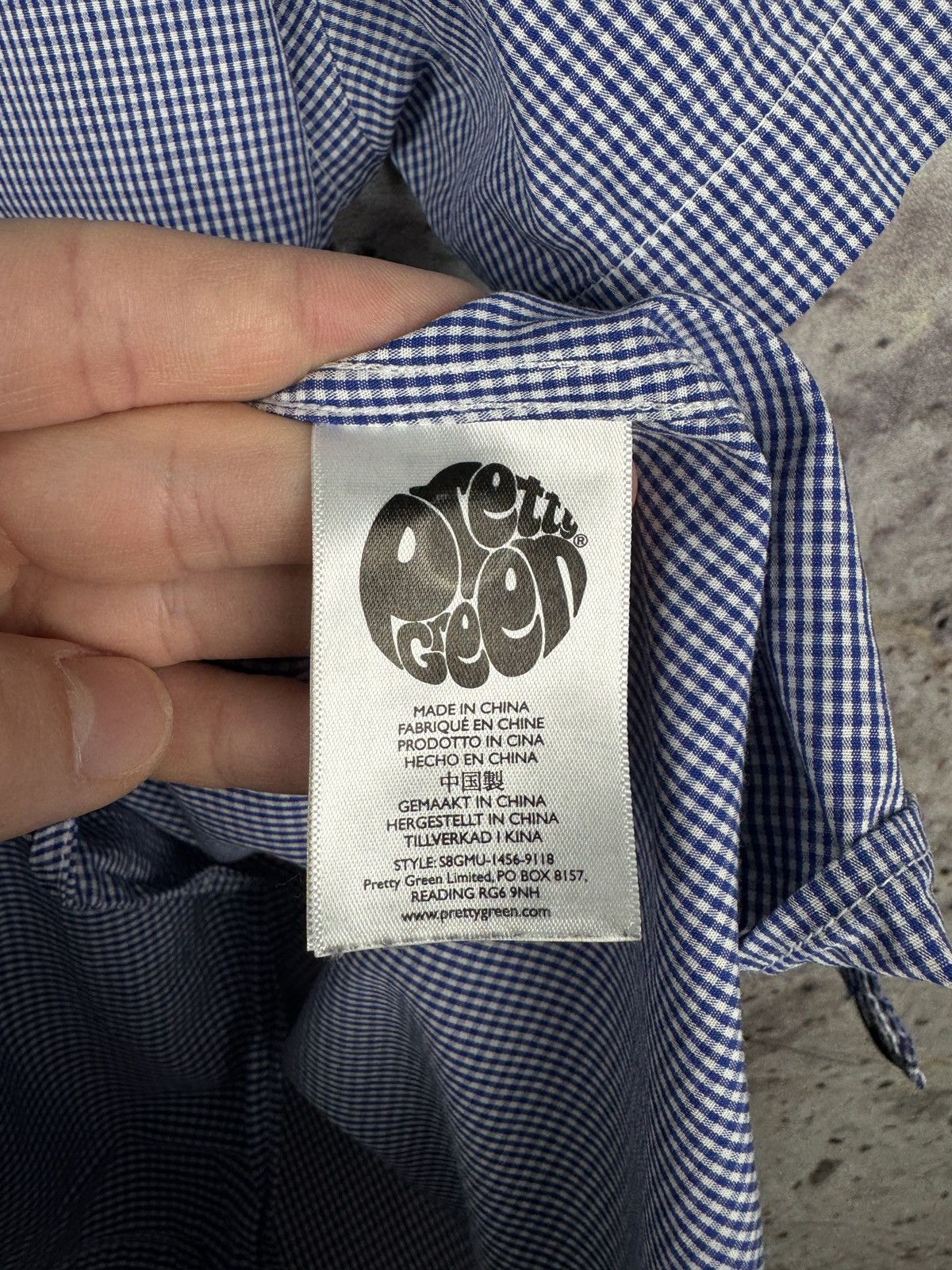 Other × Pretty Green Men’s Pretty Green Shirt Button Up Streetwear Size Medium Size US M / EU 48-50 / 2 - 9 Thumbnail