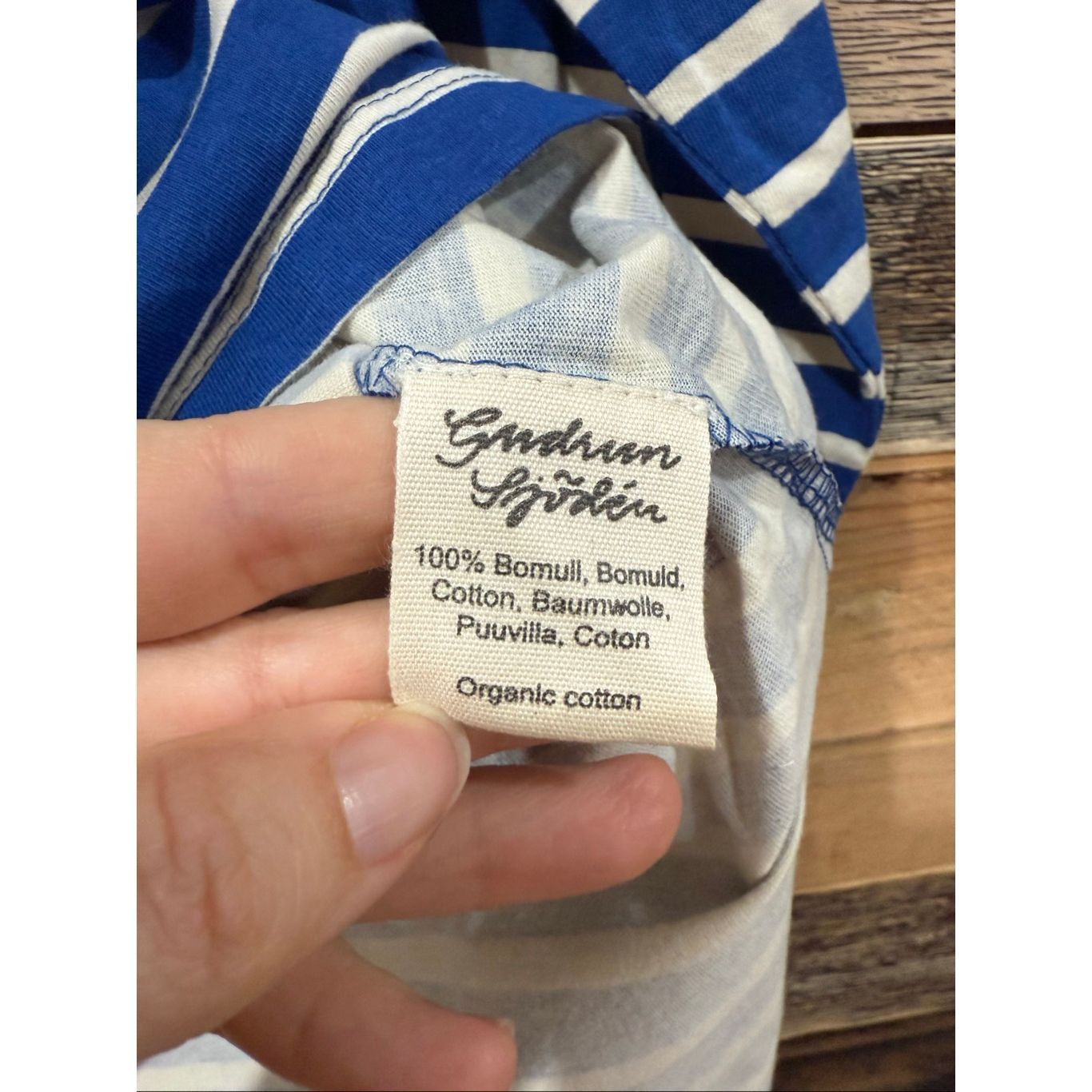 Guru Gudrun Sjödén long-sleeve top boho lagenlook size Medium Size M / US 6-8 / IT 42-44 - 4 Thumbnail