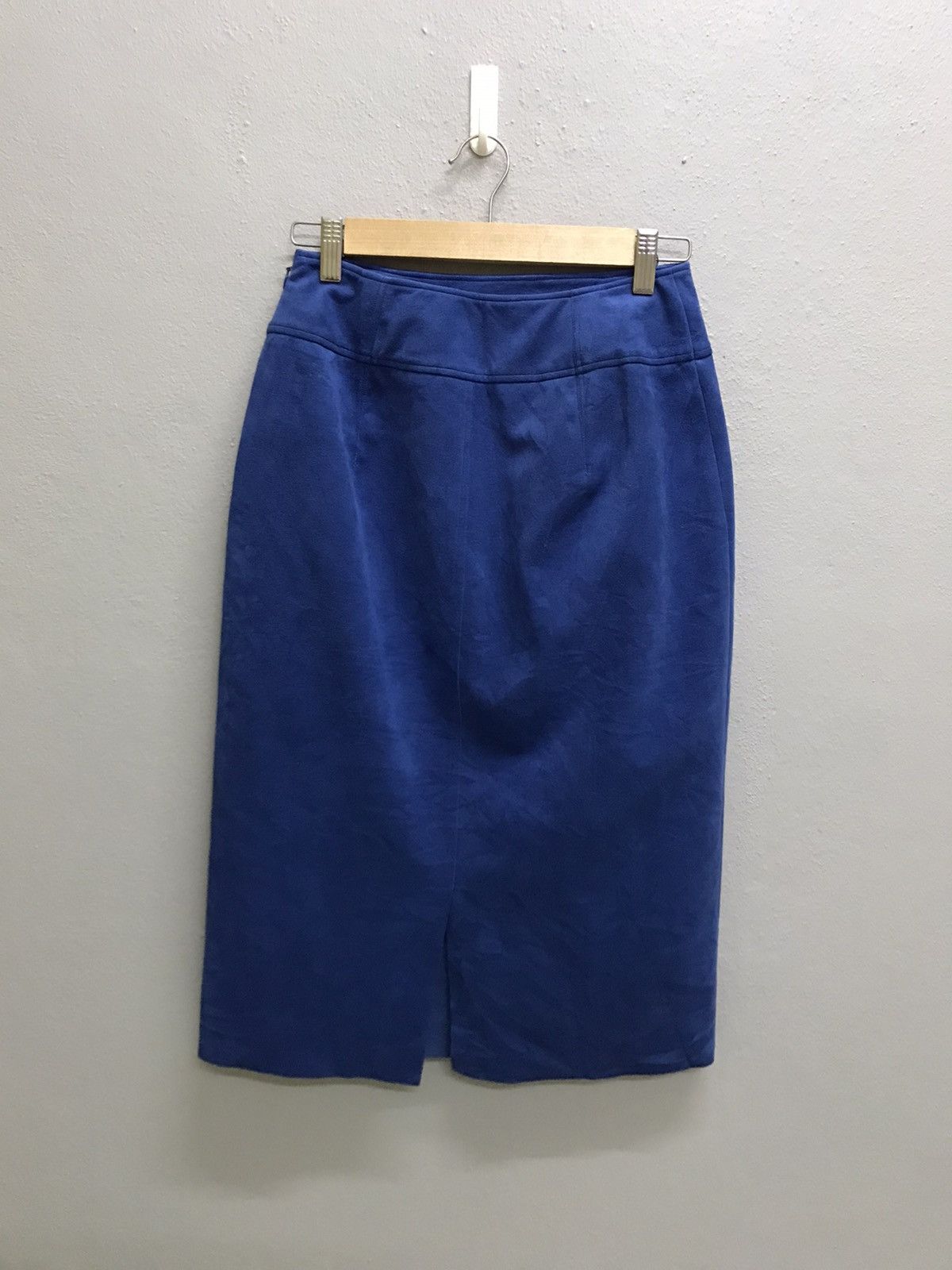 Japanese Brand × Vintage UNITED TOKTO SYNTHETIC LEATHER SKIRT Size 26" / US 2 / IT 38 - 5 Thumbnail