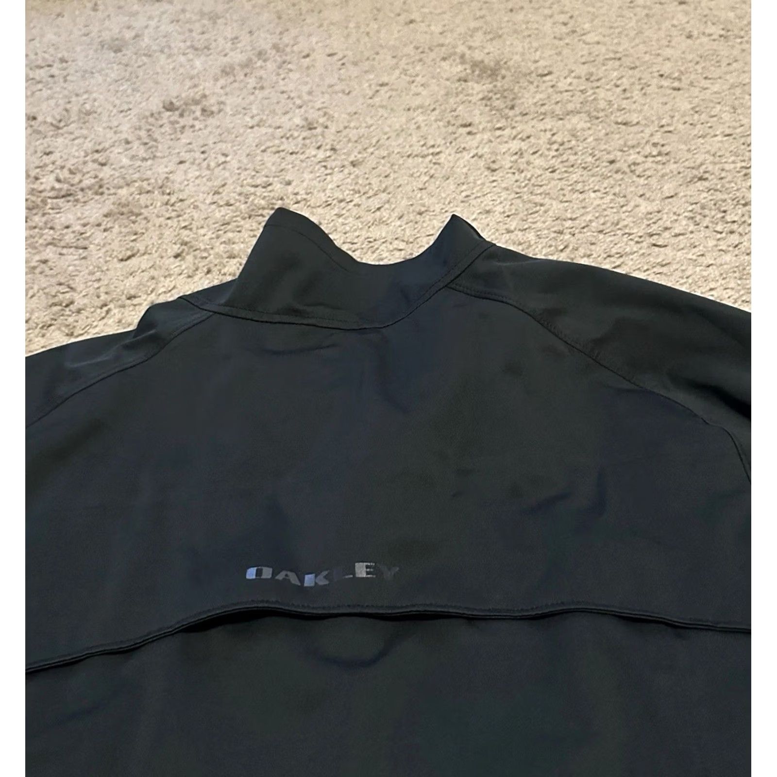 Oakley Oakley Windbreaker Jacket Men XL Full Zip Outdoor Hiking Black Size US XL / EU 56 / 4 - 5 Thumbnail