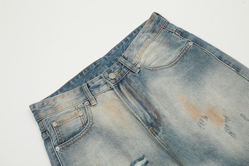 Vintage American men's Vibe retro loose ripped jeans Size US 32 / EU 48 - 3 Thumbnail