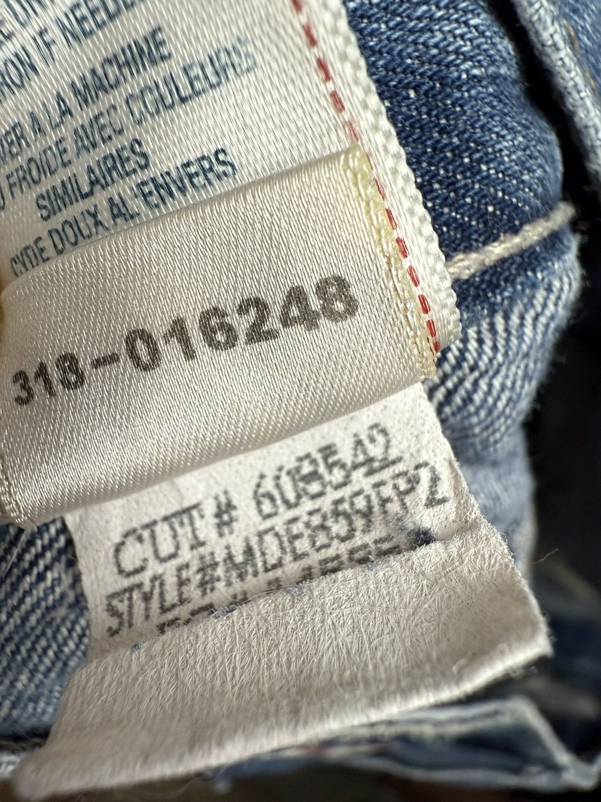 True Religion × Vintage VIntage y2k True Religion bobby super T baggy denim pants 36 Size US 36 / EU 52 - 14 Thumbnail