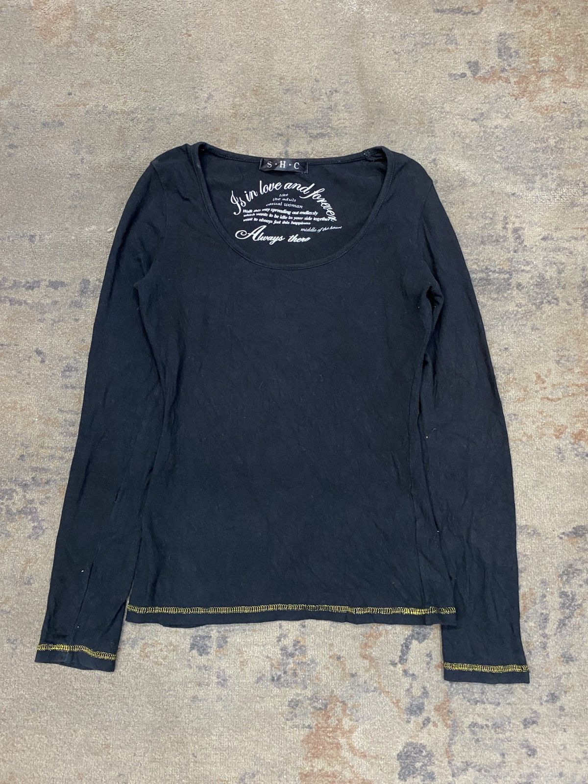 If Six Was Nine × Japanese Brand × Le Grande Bleu (L.G.B.) Japanese S.H.C vkei style longsleeve tshirt Size US M / EU 48-50 / 2 - 1 Thumbnail