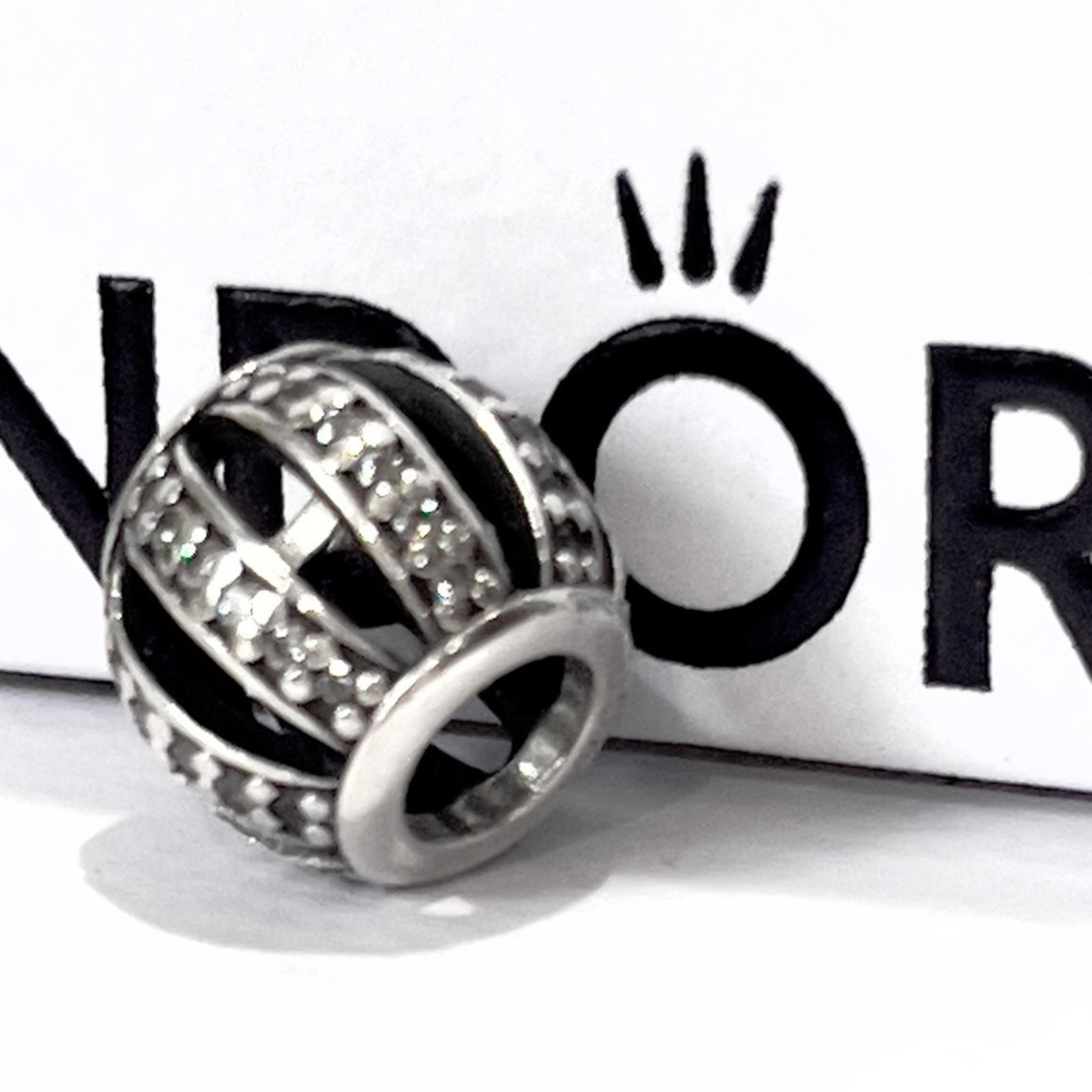 pandora PANDORA Sterling Silver Leading Lady Open Works CZ Charm Size ONE SIZE - 4 Thumbnail