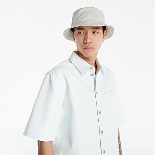 image of ds! Ss21 Han Kjobenhavn White Croc Skin Summer Shirt, Men's (Size Medium)