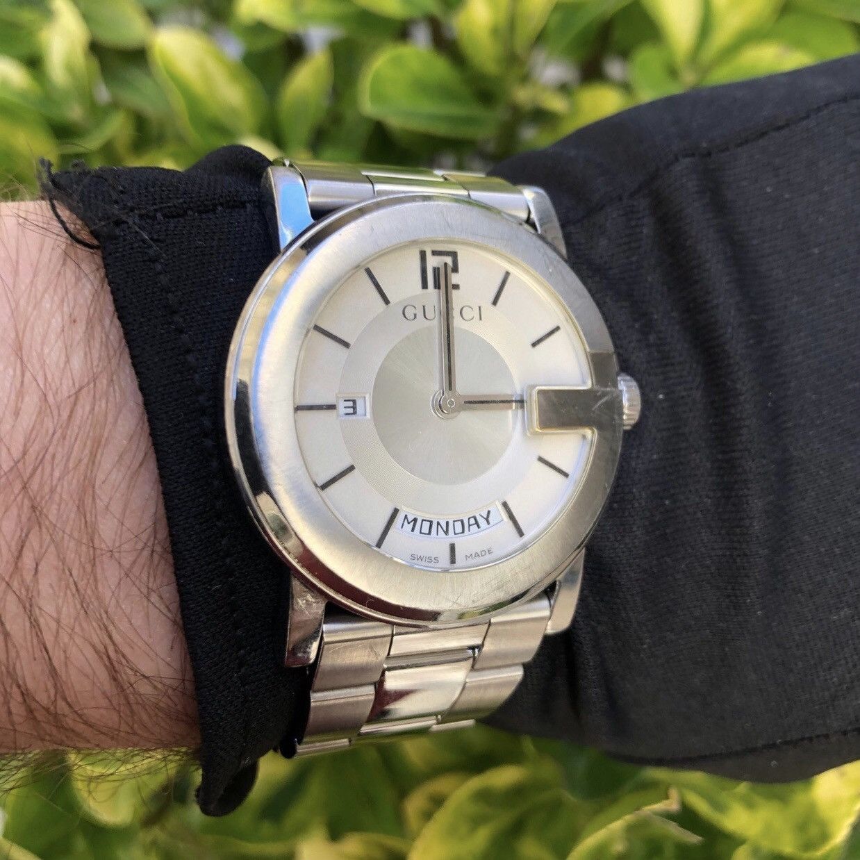 Gucci Gucci 101M Date Watch White Face Size ONE SIZE - 2 Thumbnail