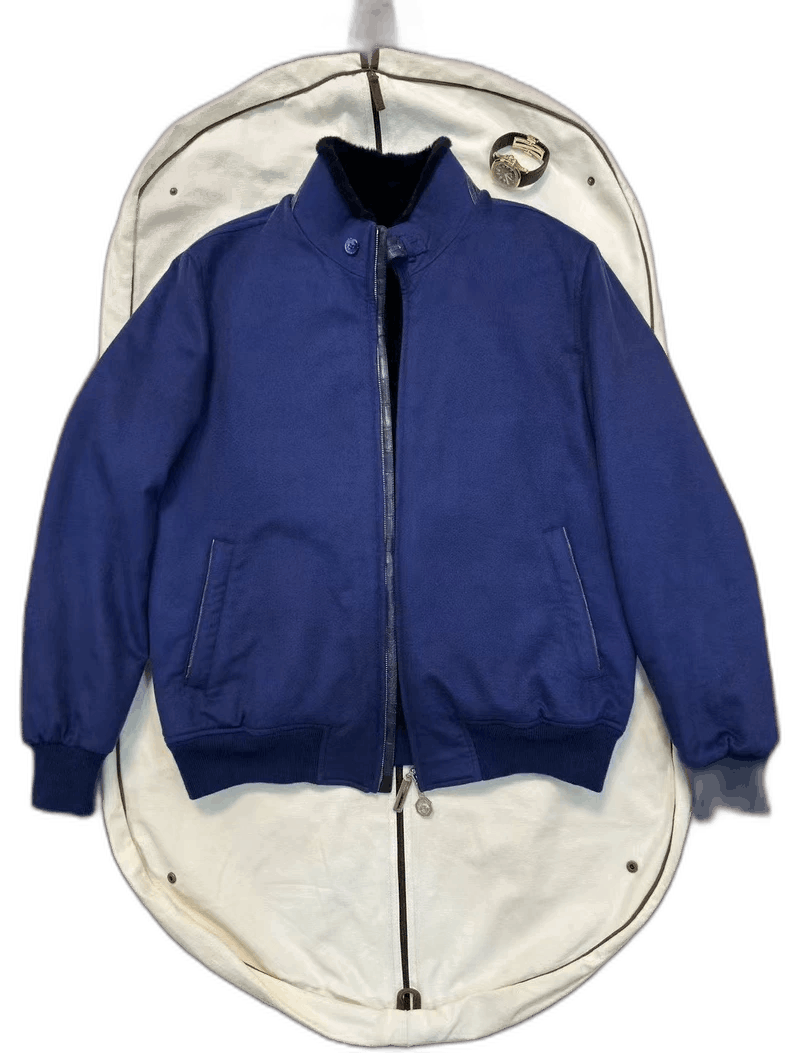 Ermenegildo Zegna Stefano Ricci Cashmere Beaver Jacket Size 52 Size US L / EU 52-54 / 3 - 1 Thumbnail
