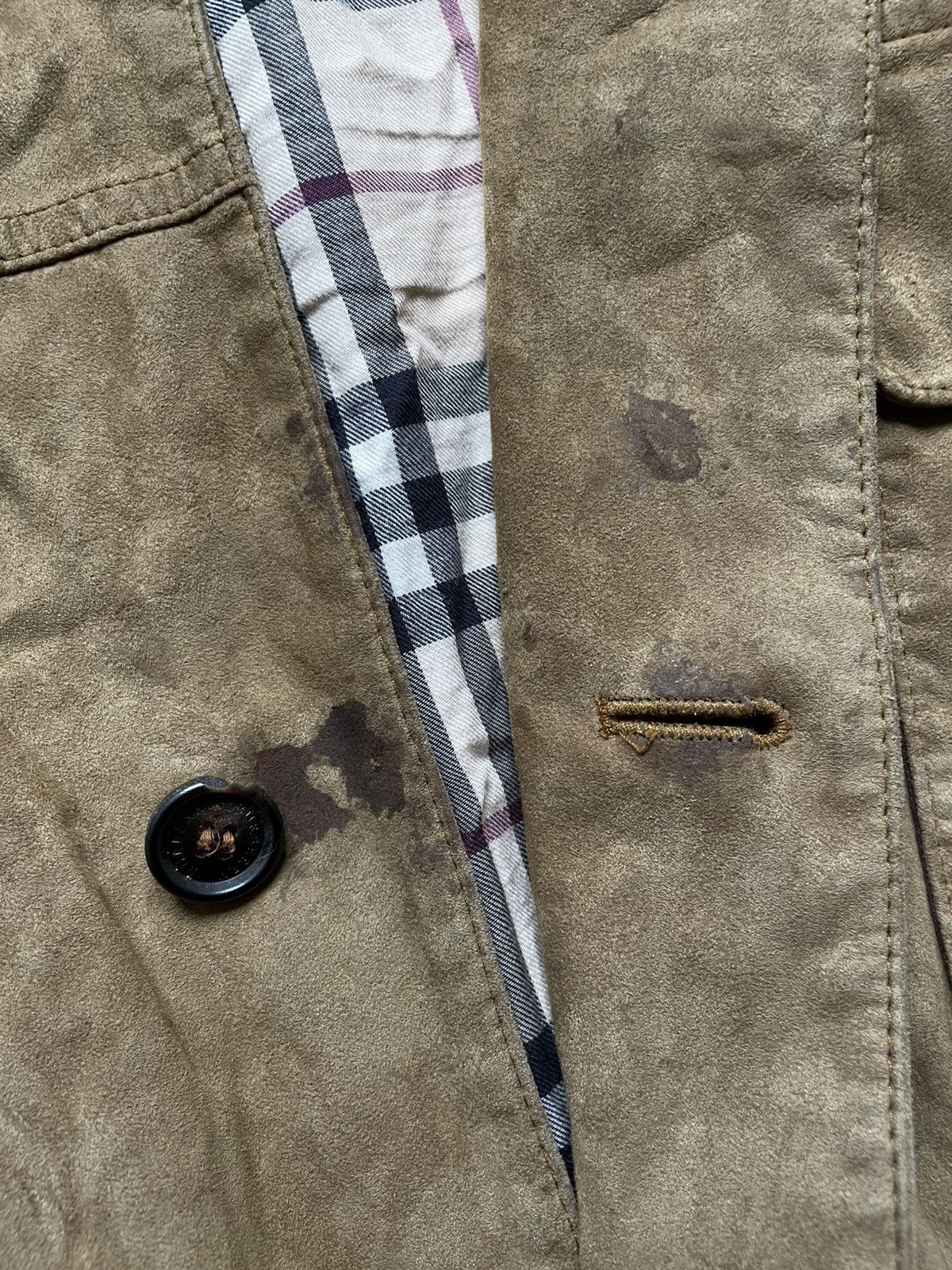 Burberry × Vintage Vintage Casual Burberry London England Nova Check Jacket 56 Size US XL / EU 56 / 4 - 15 Thumbnail