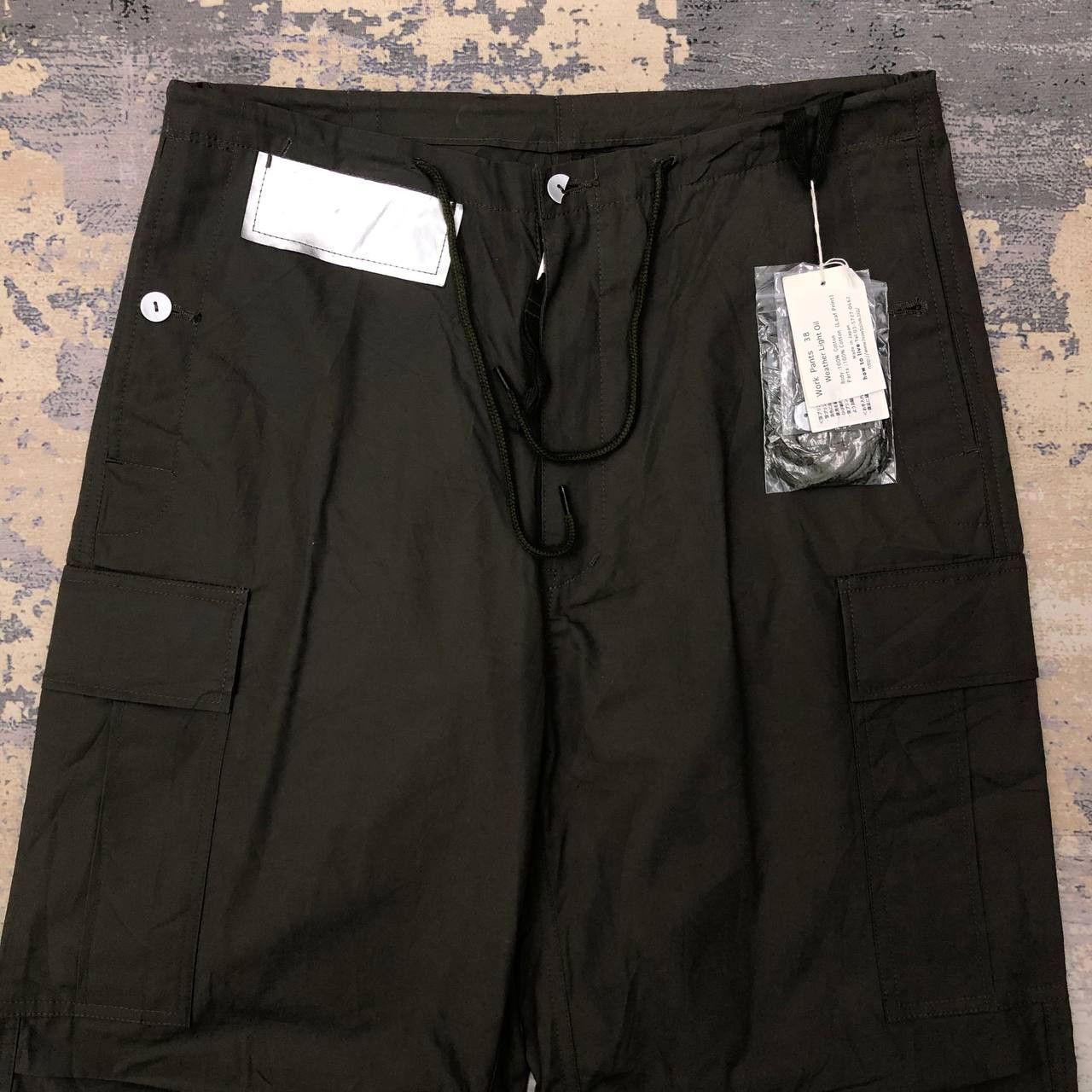 Japanese Brand P422 NWT JAPAN MADE HOW TO LIVE CARGO BAGGY PANTS Size US 31 - 4 Thumbnail