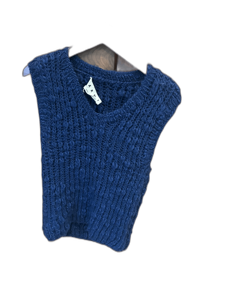 Marni Marni Wool Knit Vest in Size 48 Size US L / EU 52-54 / 3 - 1 Thumbnail