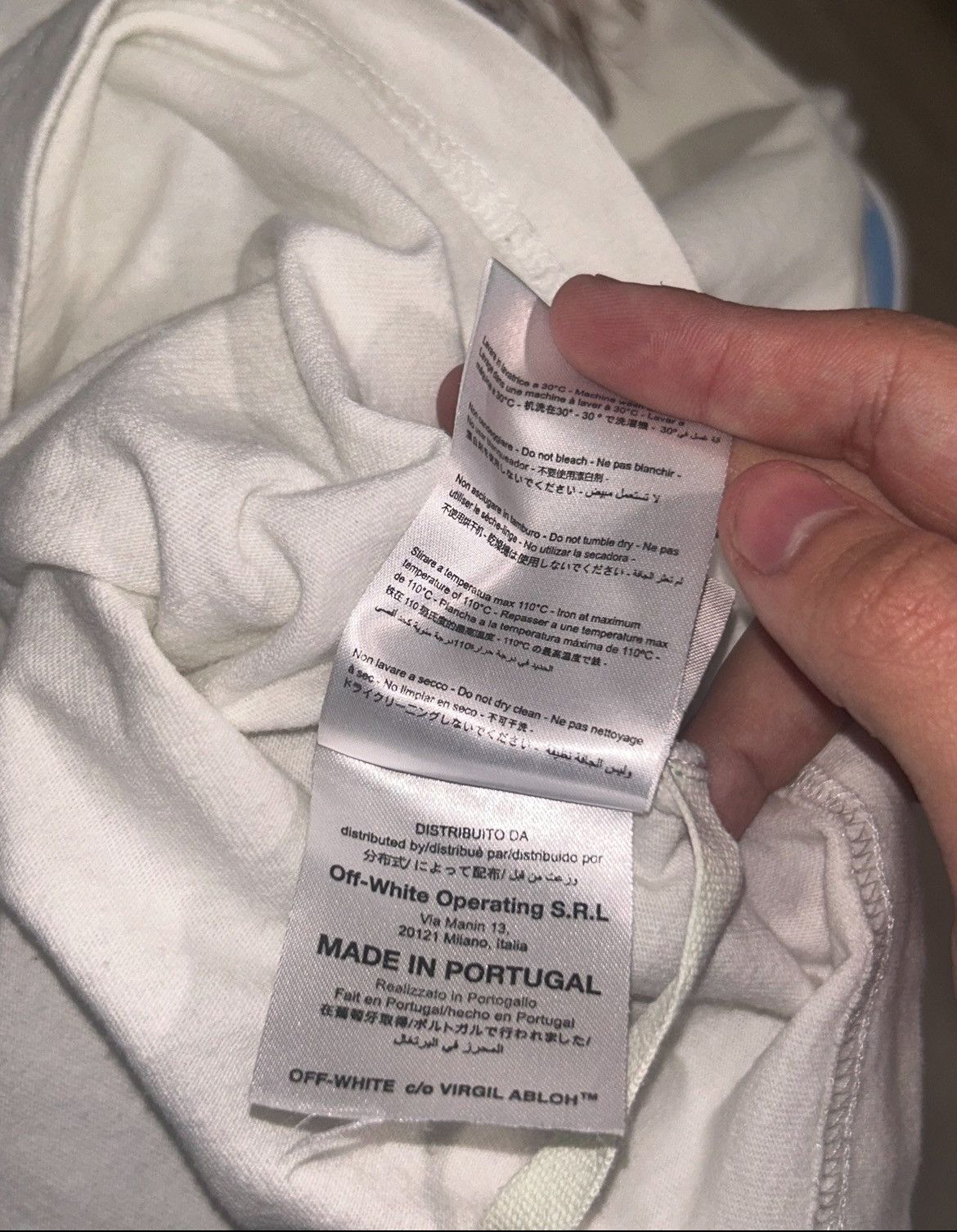 Off-White Off White Tshirt Size Medium White Size US M / EU 48-50 / 2 - 5 Thumbnail