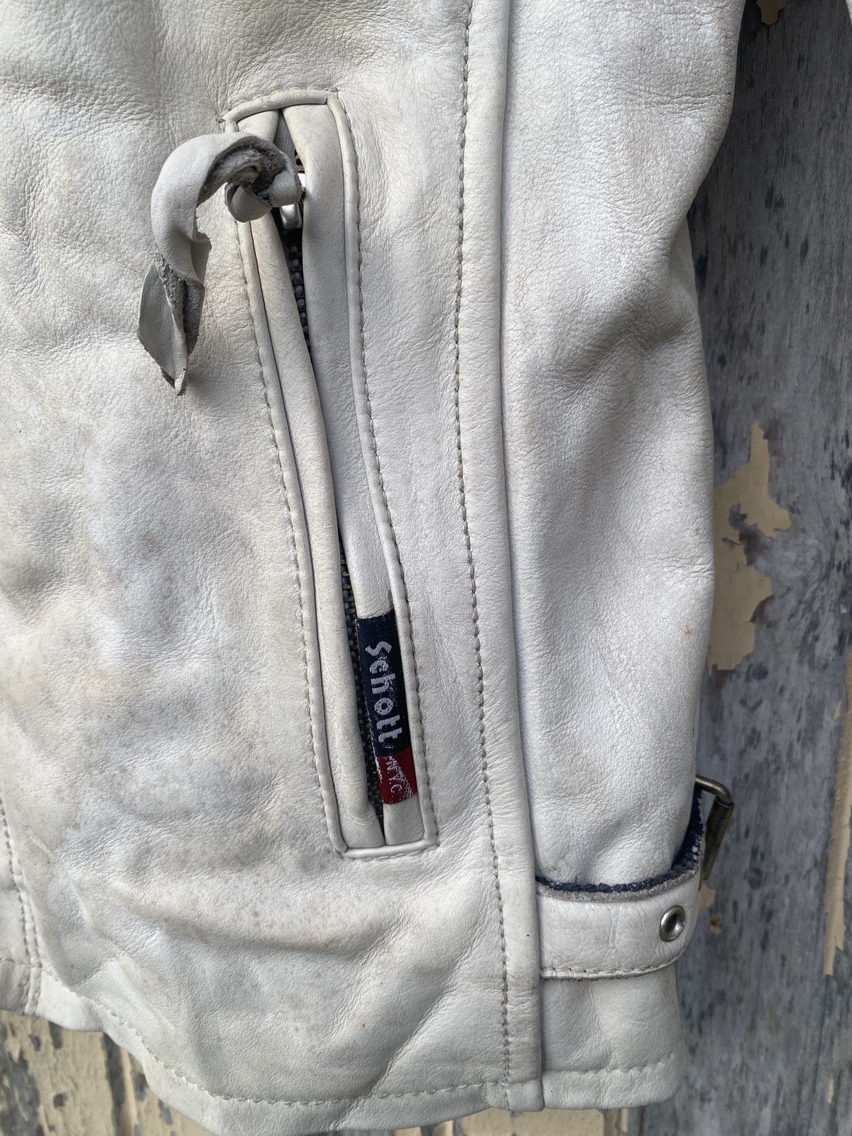 Schott × Vintage Vintage schoot motorcycle leather jacket Size US M / EU 48-50 / 2 - 15 Thumbnail