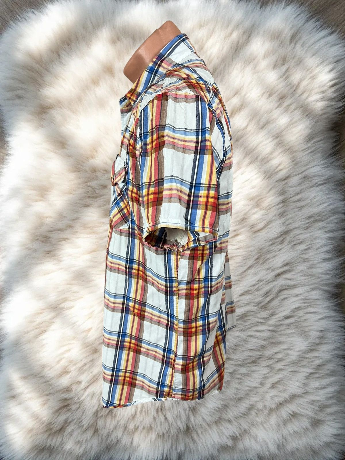 Lee Lee short sleeve checked shirt size L regular fit Size US L / EU 52-54 / 3 - 4 Thumbnail