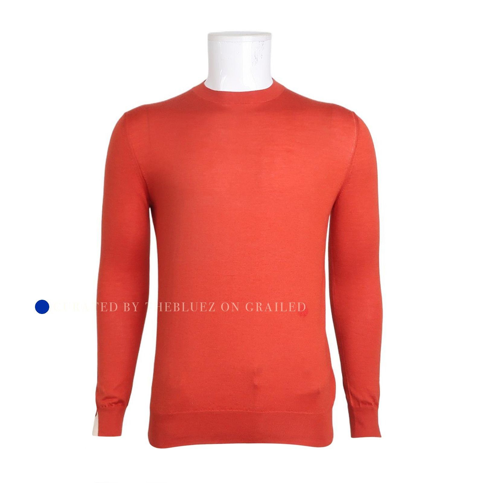 Loro Piana Cashmere-Silk Blend Sweater in Red Size US M / EU 48-50 / 2 - 1 Thumbnail