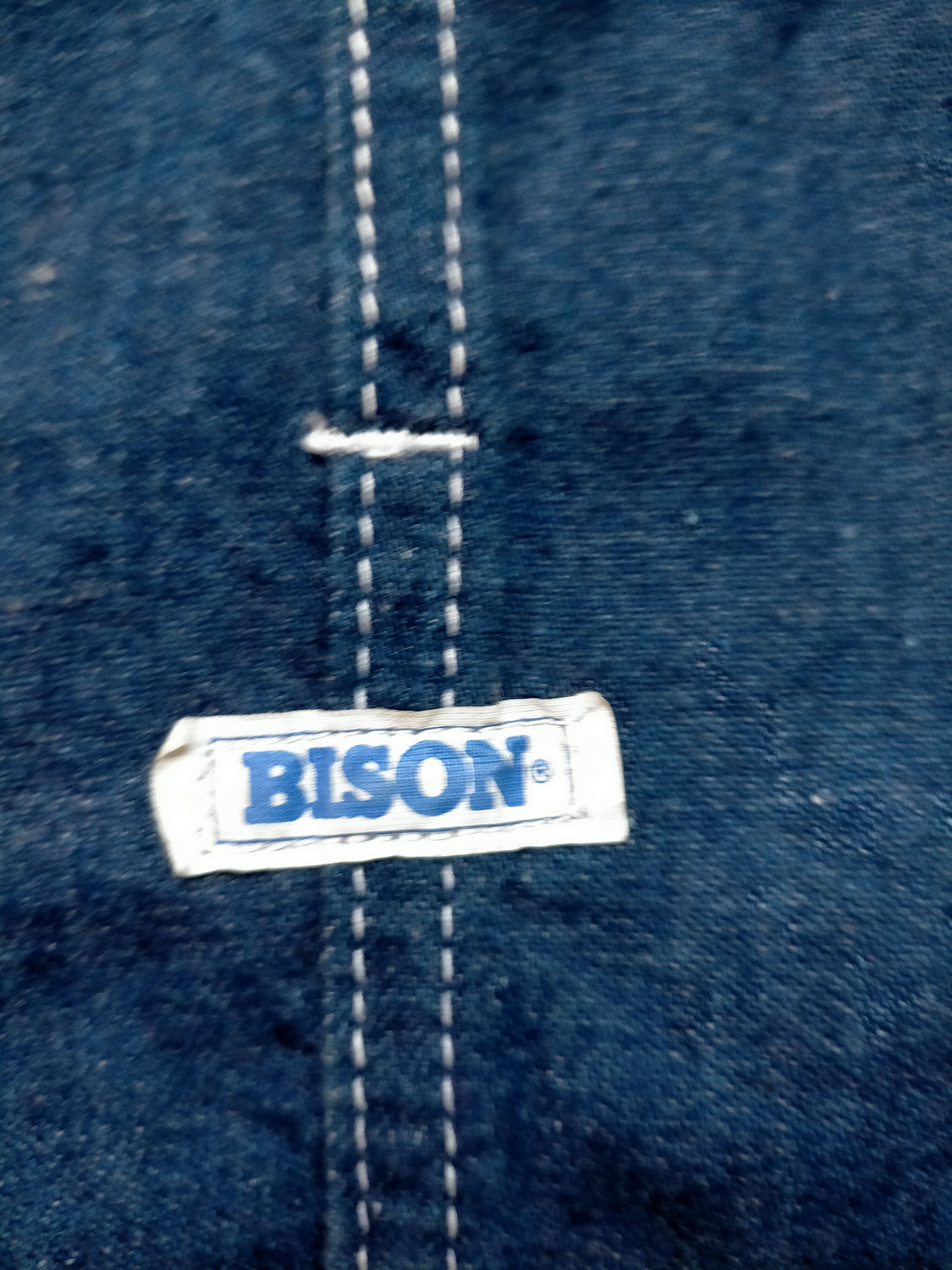 Vintage Vintage 80s Overalls Bison Carpenter Worker Jeans Size US 34 / EU 50 - 16 Thumbnail