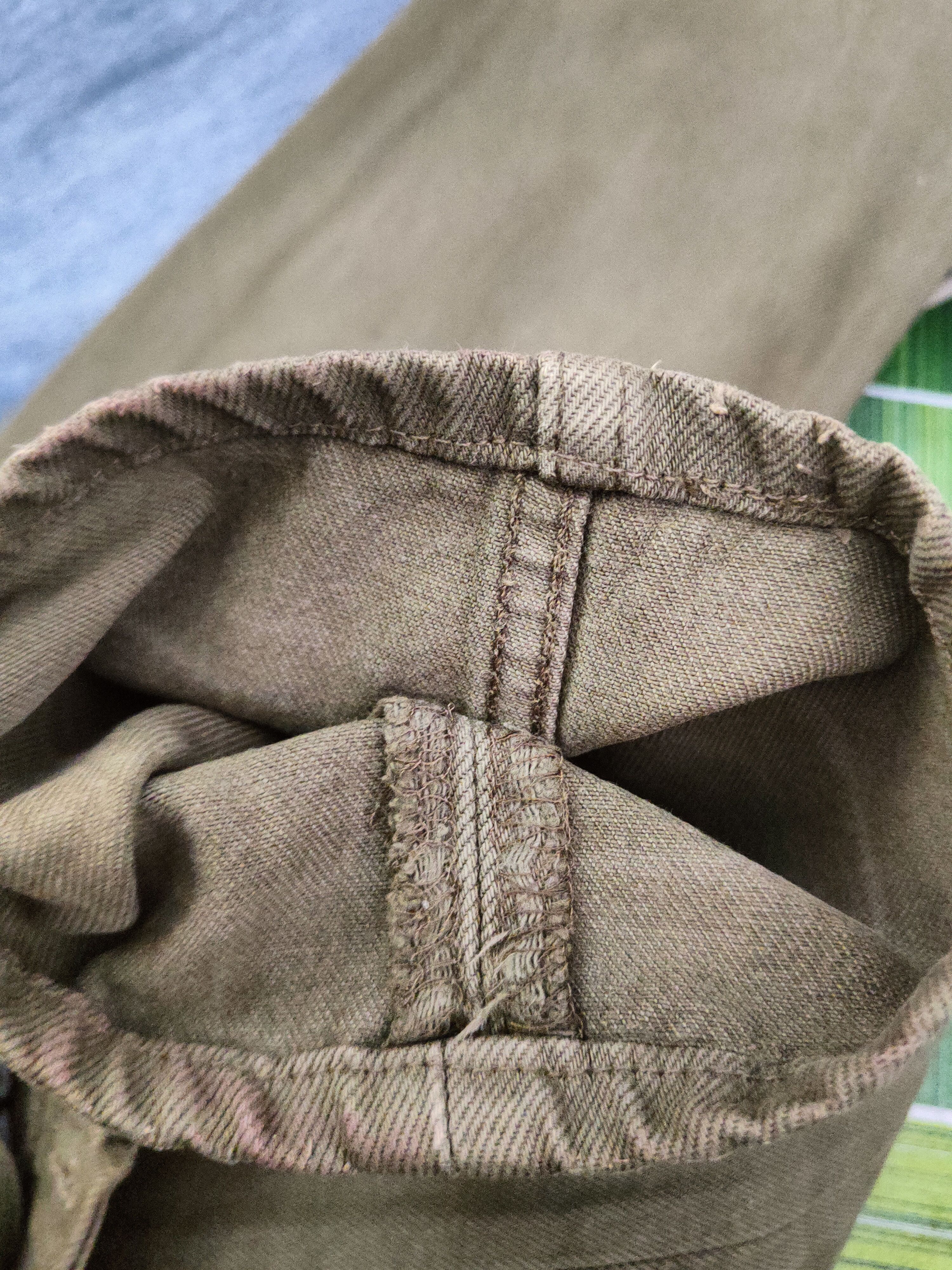 Levi's 501 Levi's Olive vintage Denim Jeans #S2836 Size US 27 - 13 Thumbnail
