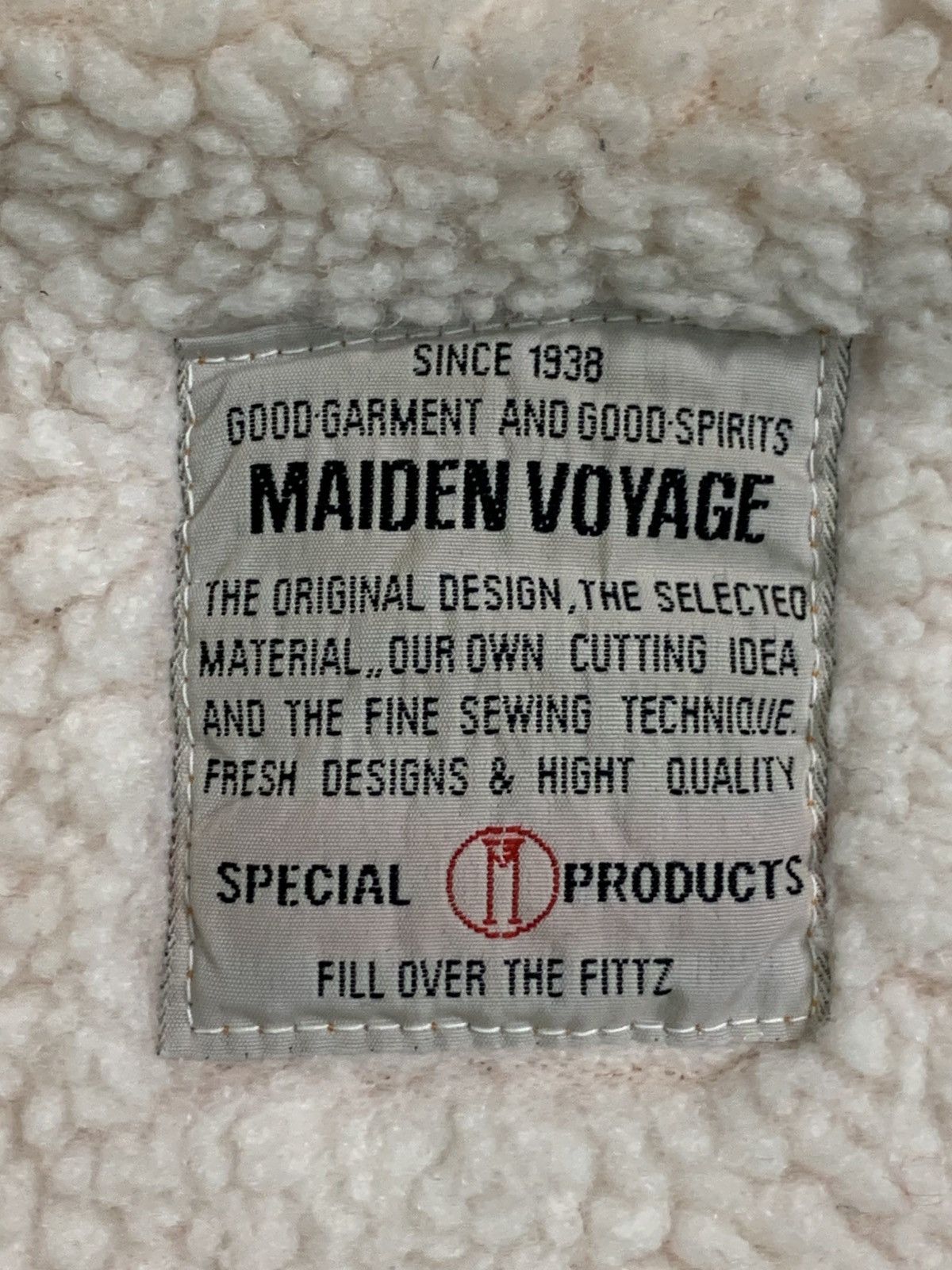 Japanese Brand Rare Design Maiden Voyage Special Products Sherpa Jackets Size XL / US 12-14 / IT 48-50 - 5 Thumbnail