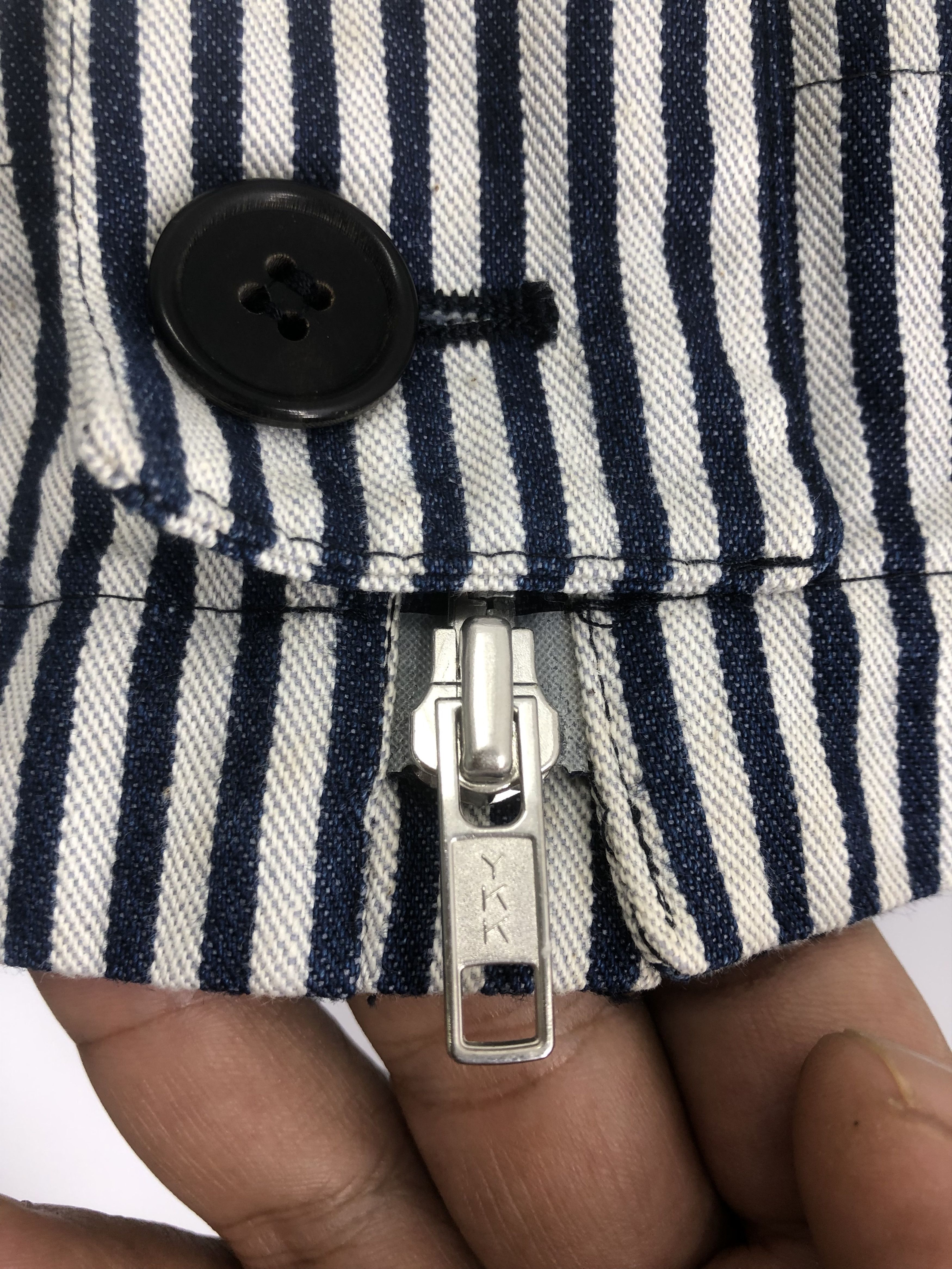 Marni MARNI Hickory Stripe Denime Jacket Size US M / EU 48-50 / 2 - 11 Thumbnail